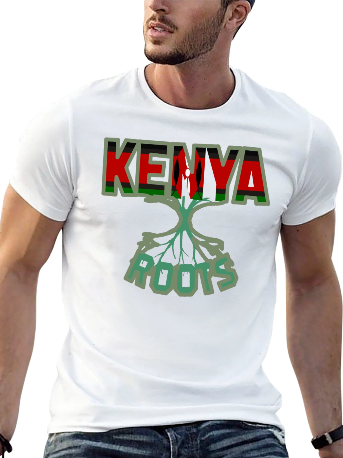 Kenya Roots Graphic T-Shirt