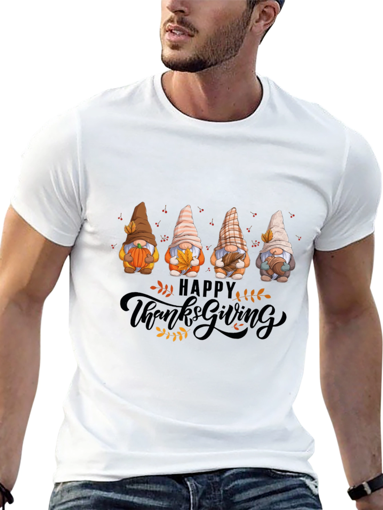 Happy Thanksgiving Gnome T-Shirt