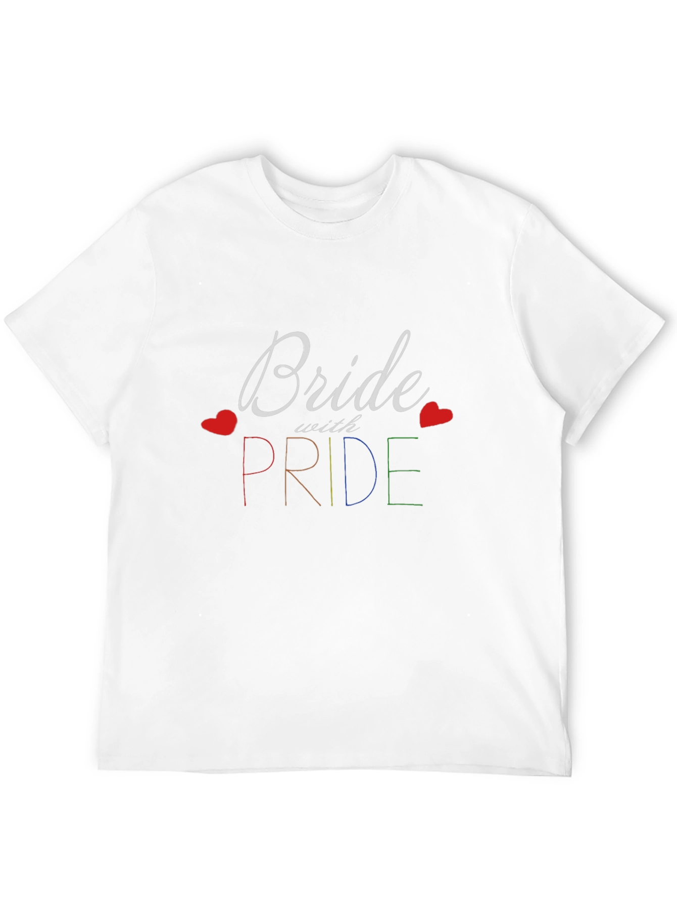 Bride with Pride Rainbow LGBTQ+ Tee