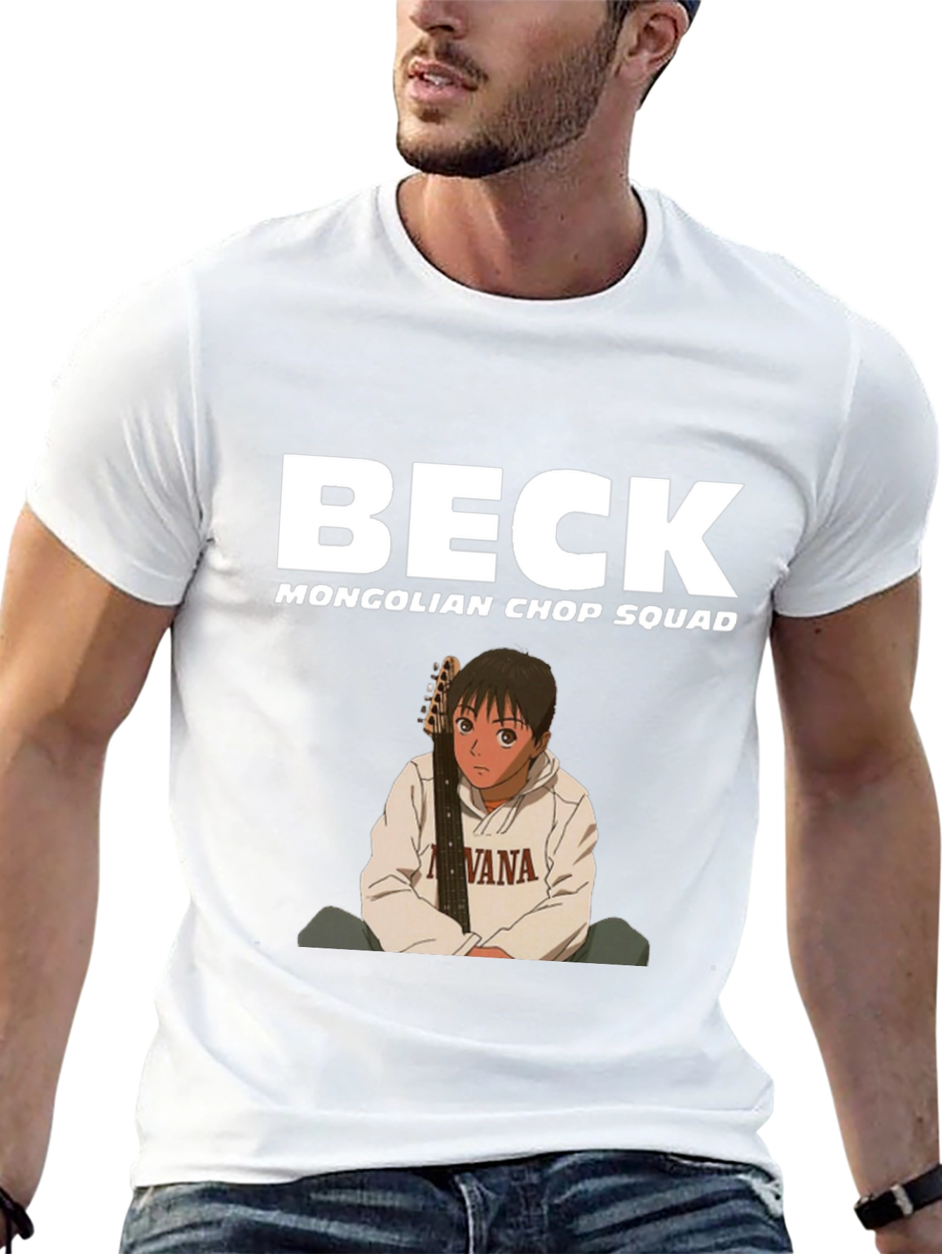 Beck Mongolian Chop Squad T-Shirt Anime Music Band Tee