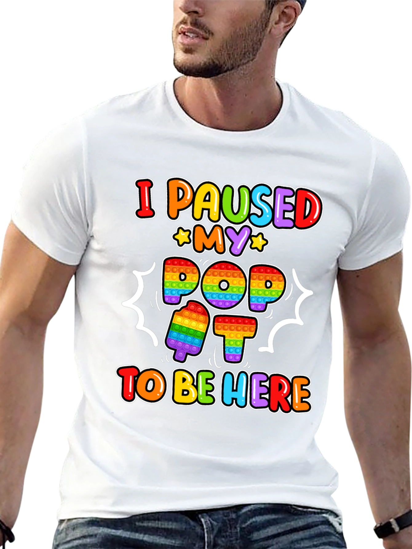 I Paused My Pop It T-Shirt