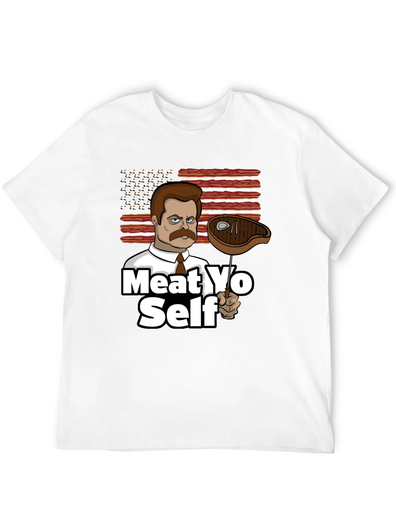 Meat Yo Self Graphic T-Shirt