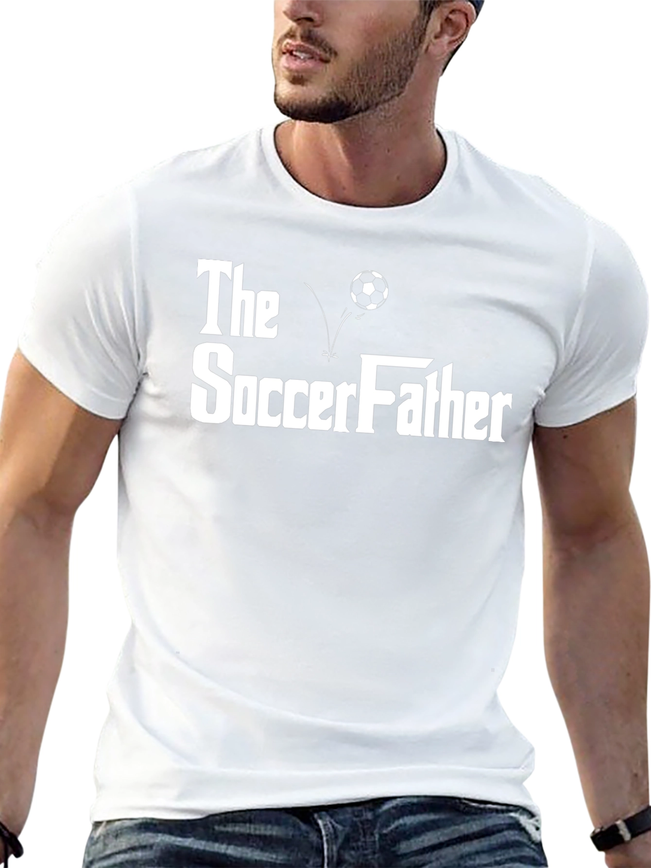 The SoccerFather T-Shirt - Funny Fathers Day Tee