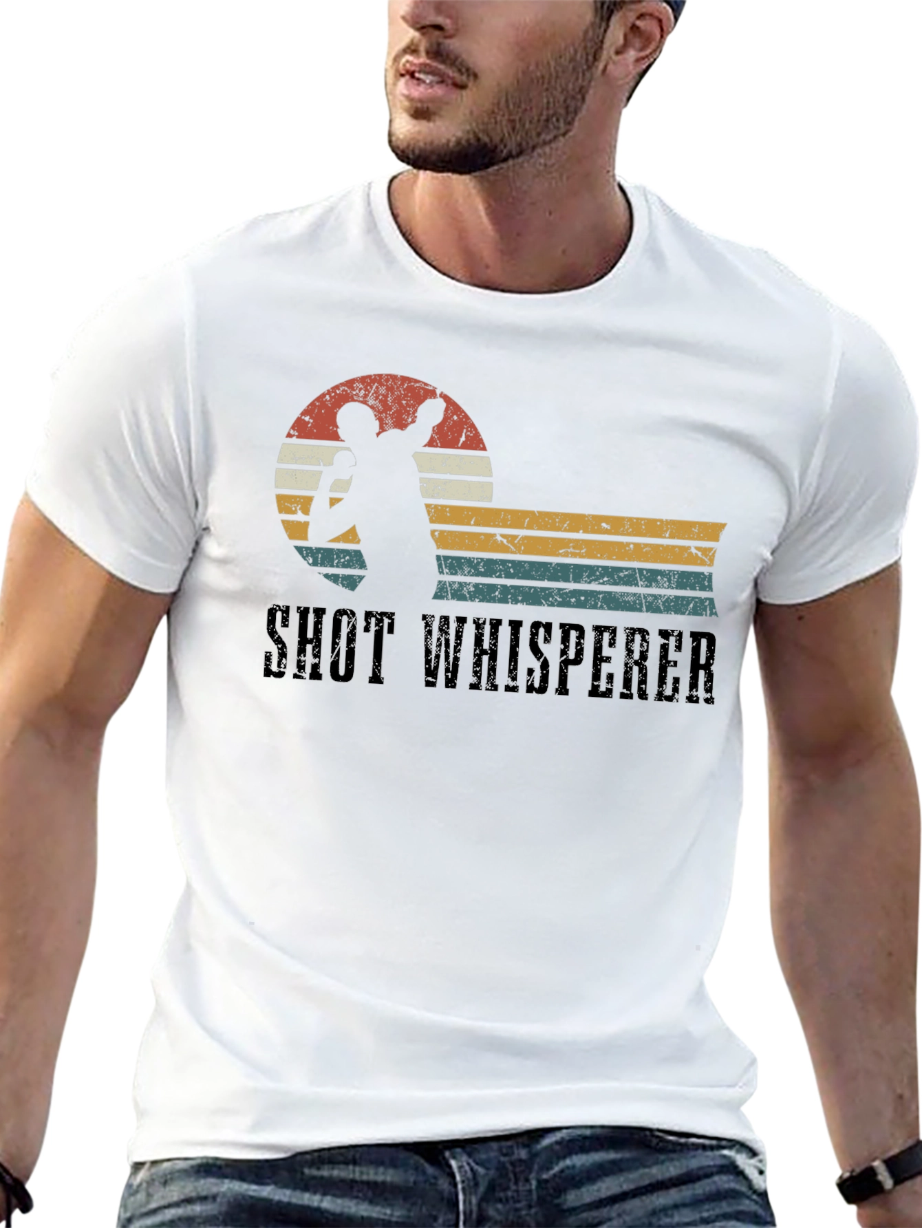 Shot Whisperer Throwing Sports T-Shirt