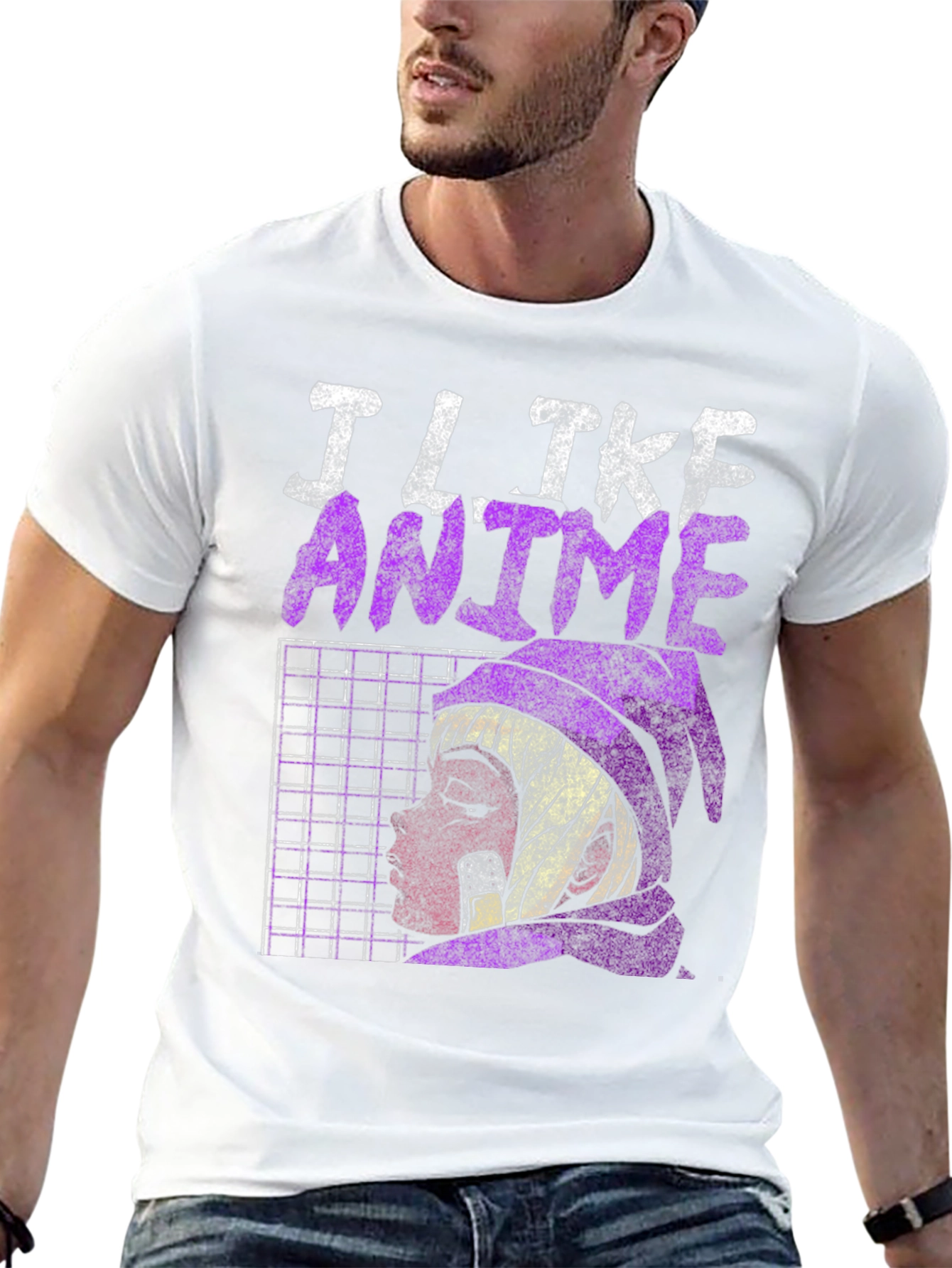 I Like Anime Graphic T-Shirt