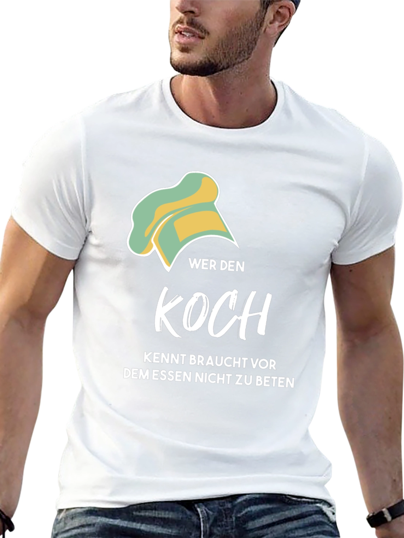 Wer den Koch Kennt T-Shirt - Funny Chef Tee