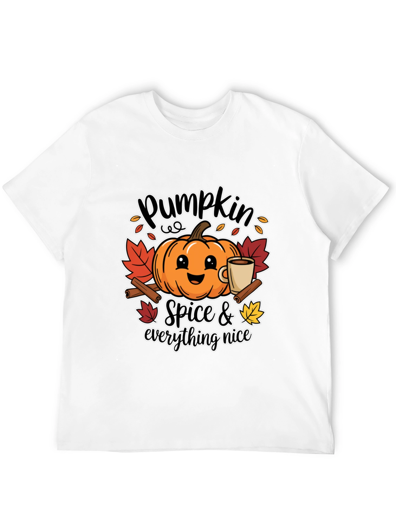 Pumpkin Spice & Everything Nice Graphic T-Shirt