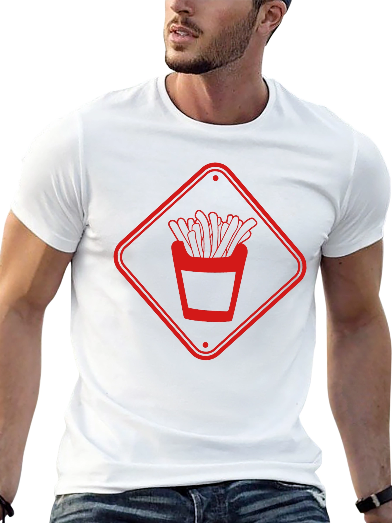 Fries Ahead T-Shirt: Fast Food Fan Apparel