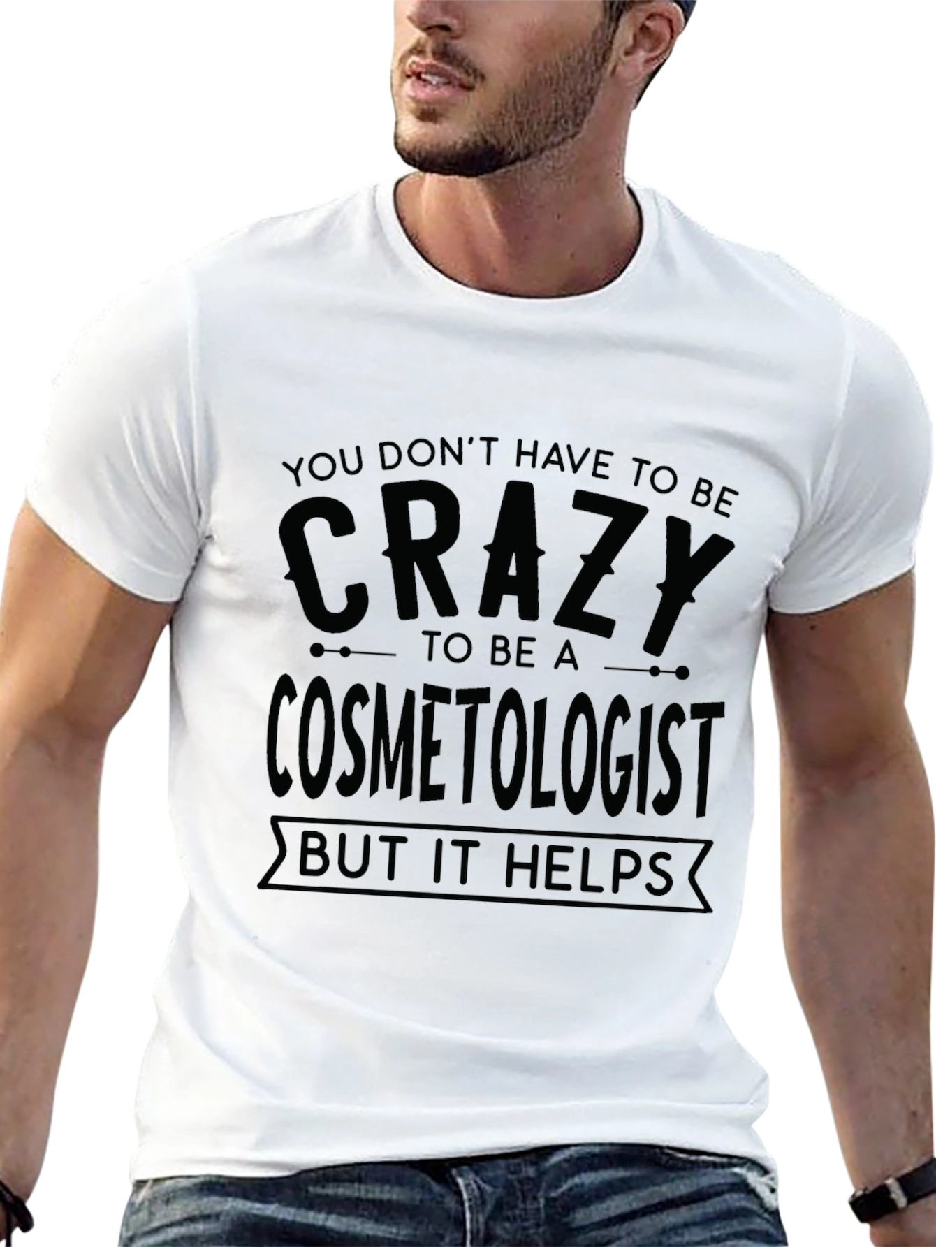 Crazy Cosmetologist Graphic T-Shirt