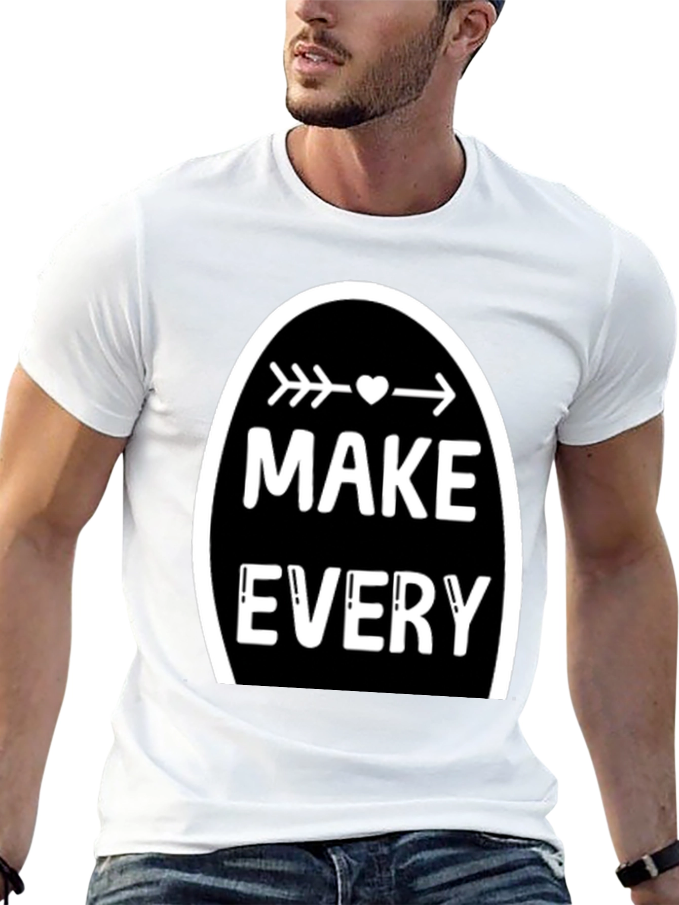 Make Every Second Count T-Shirt - Trendy Graphic Tee