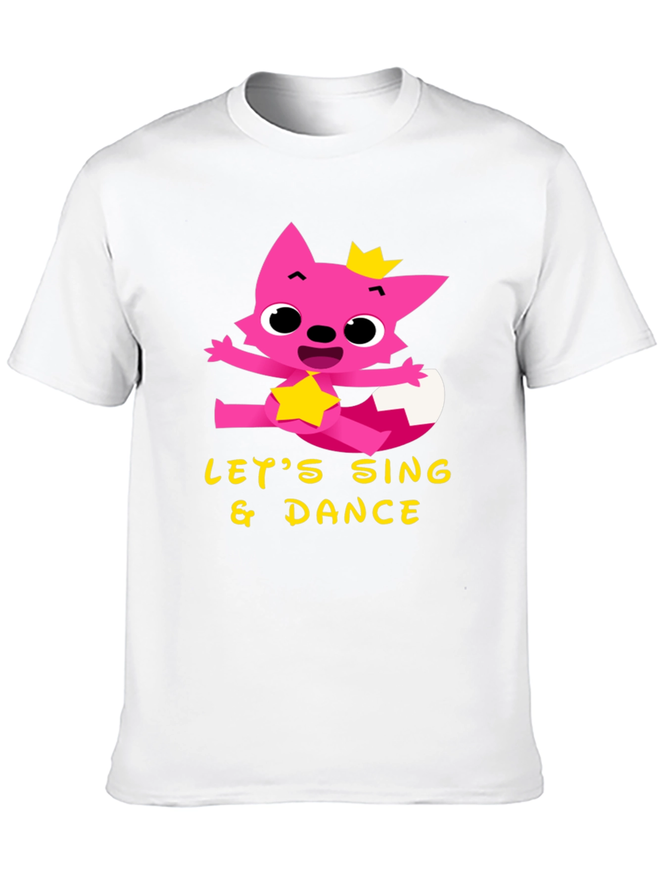 Lets Sing & Dance Tee - Pink Fox Design