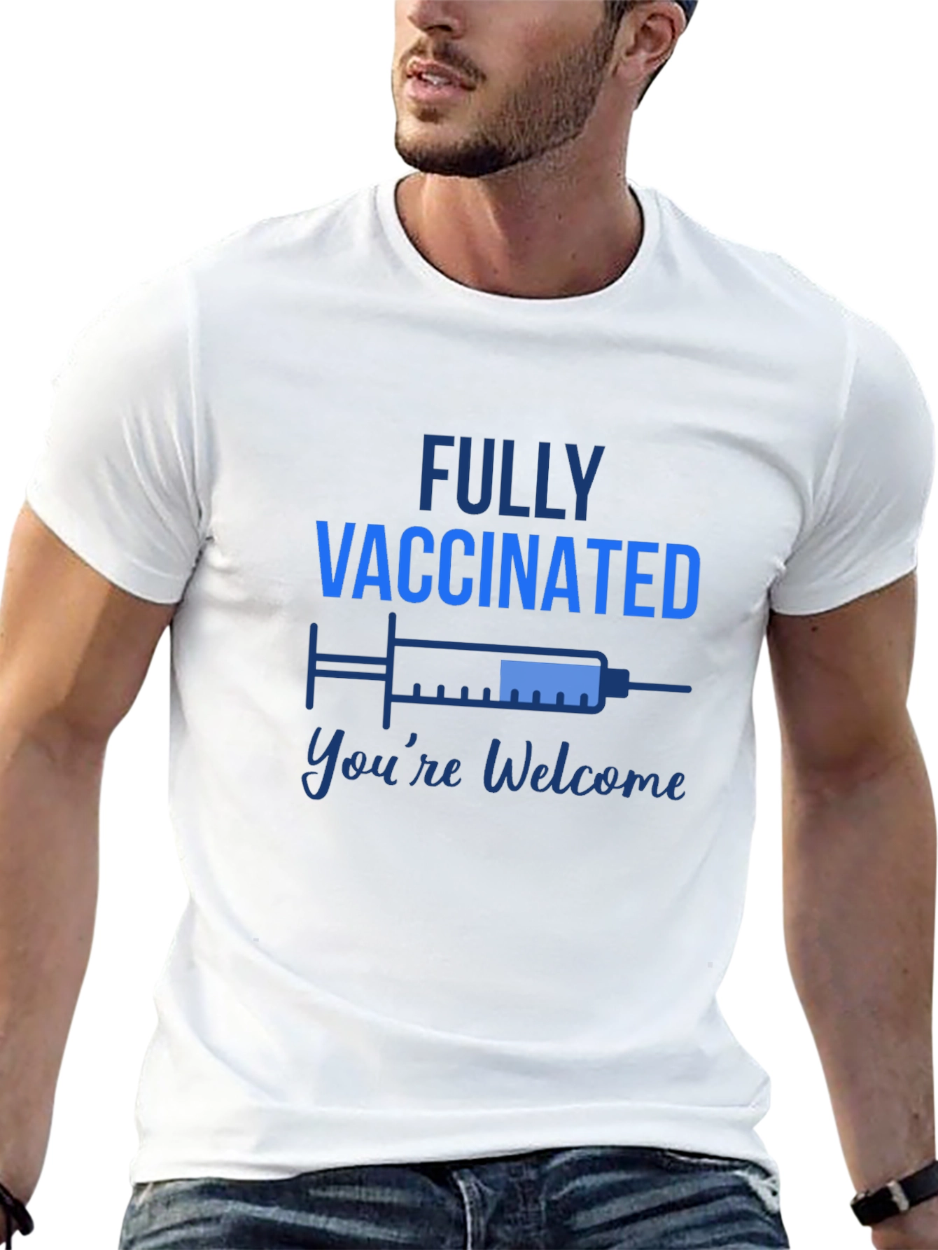 Fully Vaccinated Graphic Tee - Youre Welcome