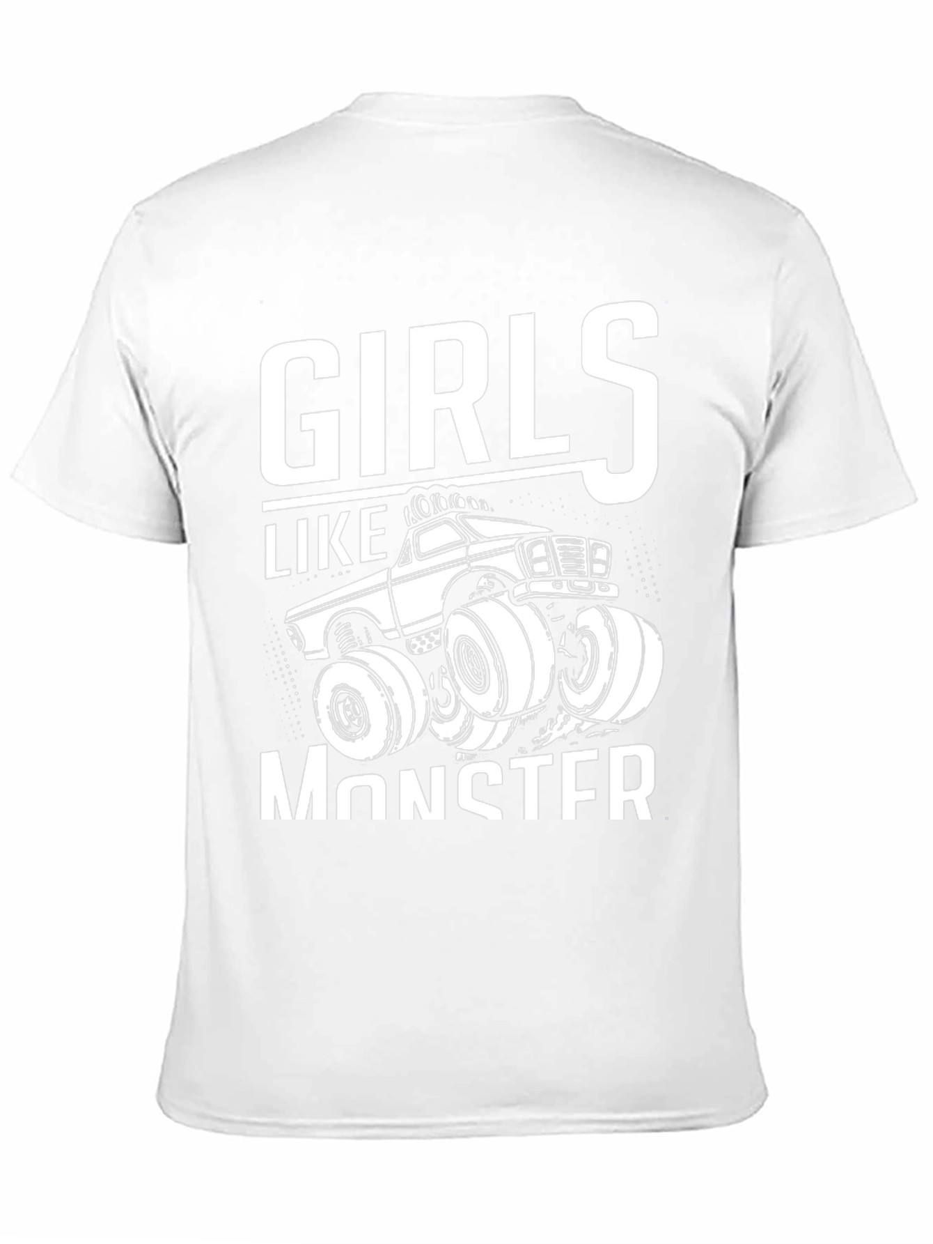 Girls Like Monster Truck T-Shirt