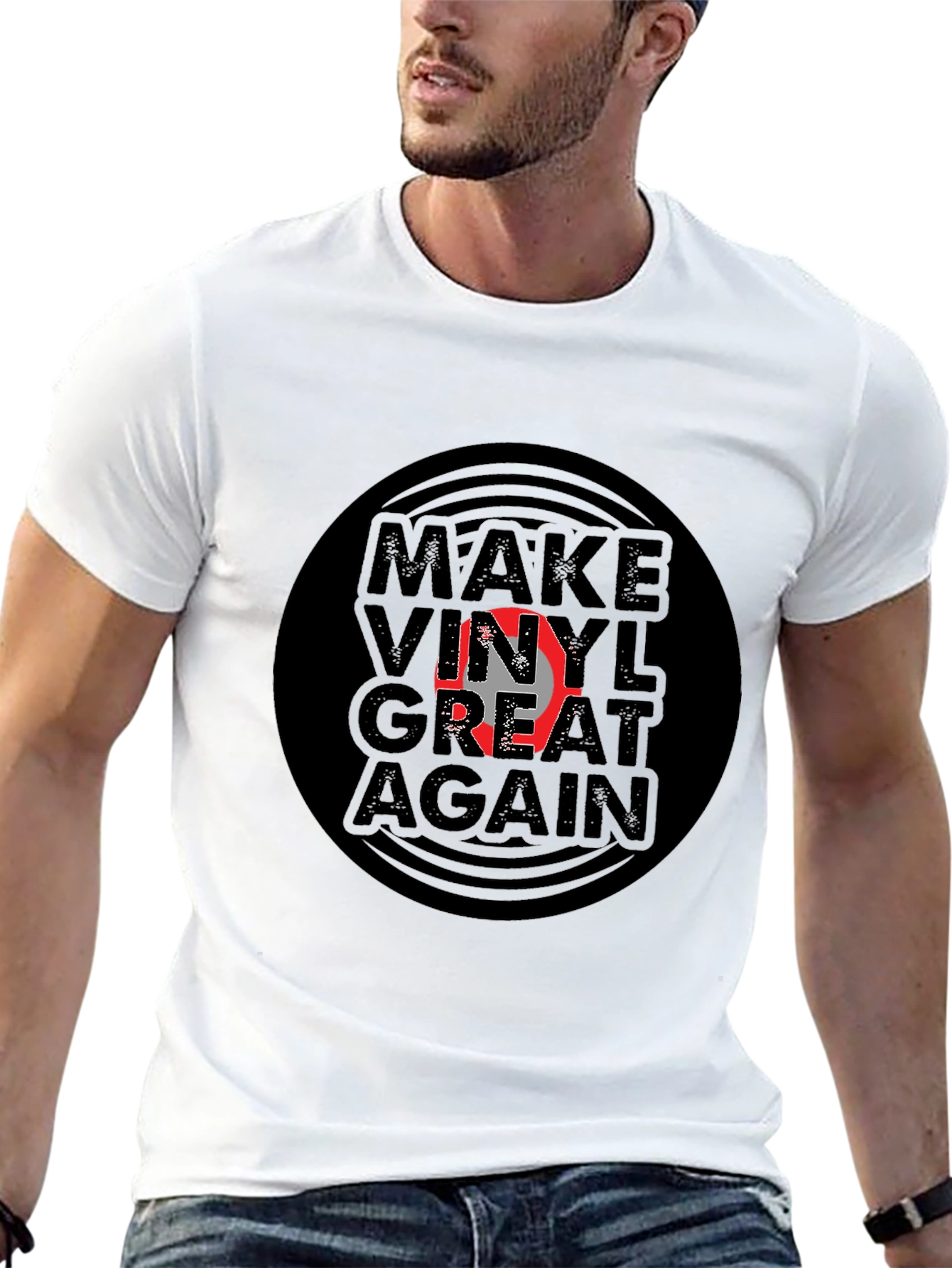Make Vinyl Great Again T-Shirt