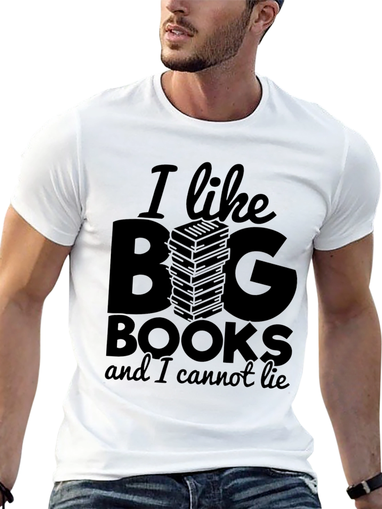 I Like Big Books T-Shirt - Funny Reader Tee