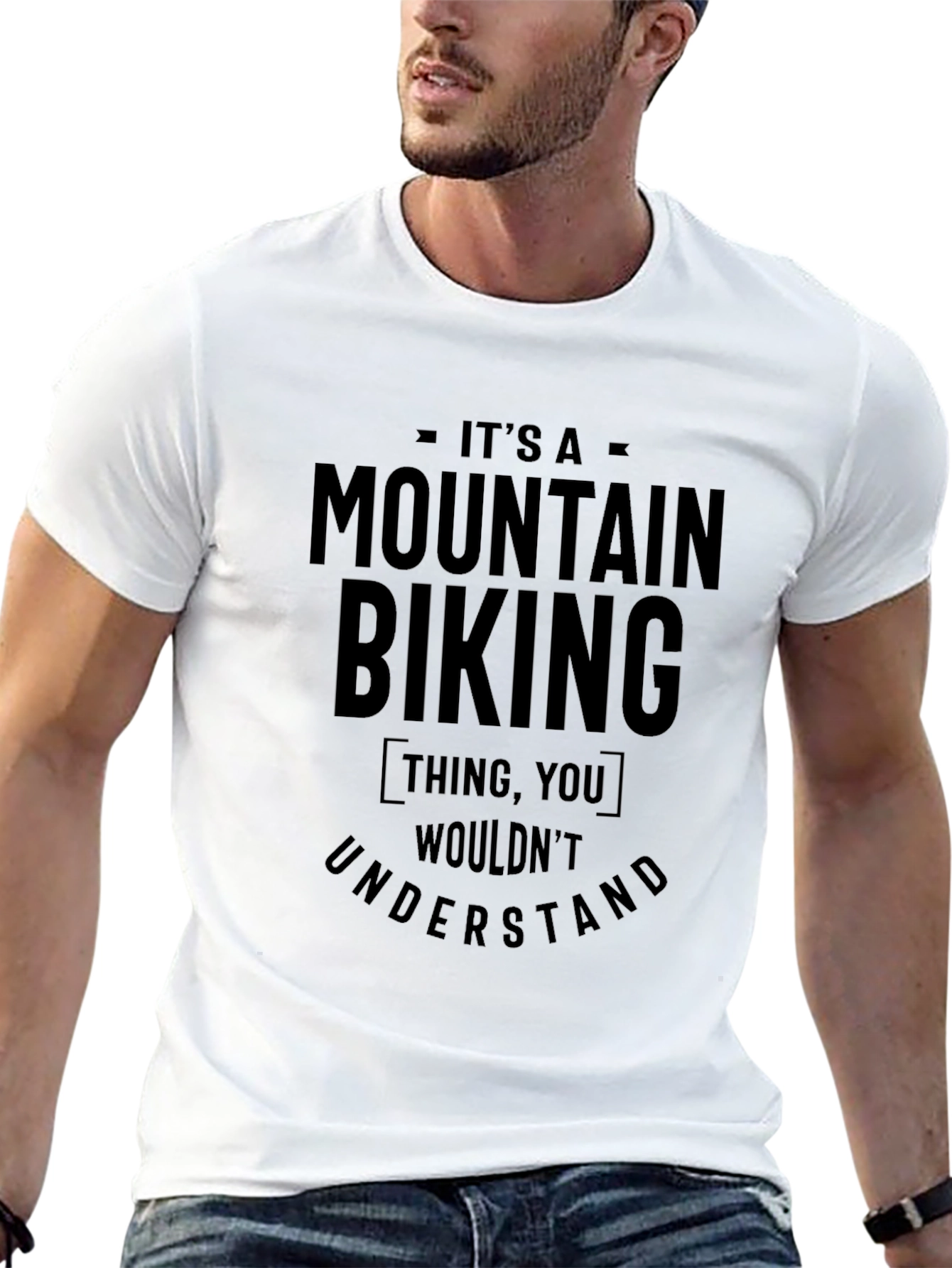 Mountain Biking Thing T-Shirt - Unique Graphic Tee