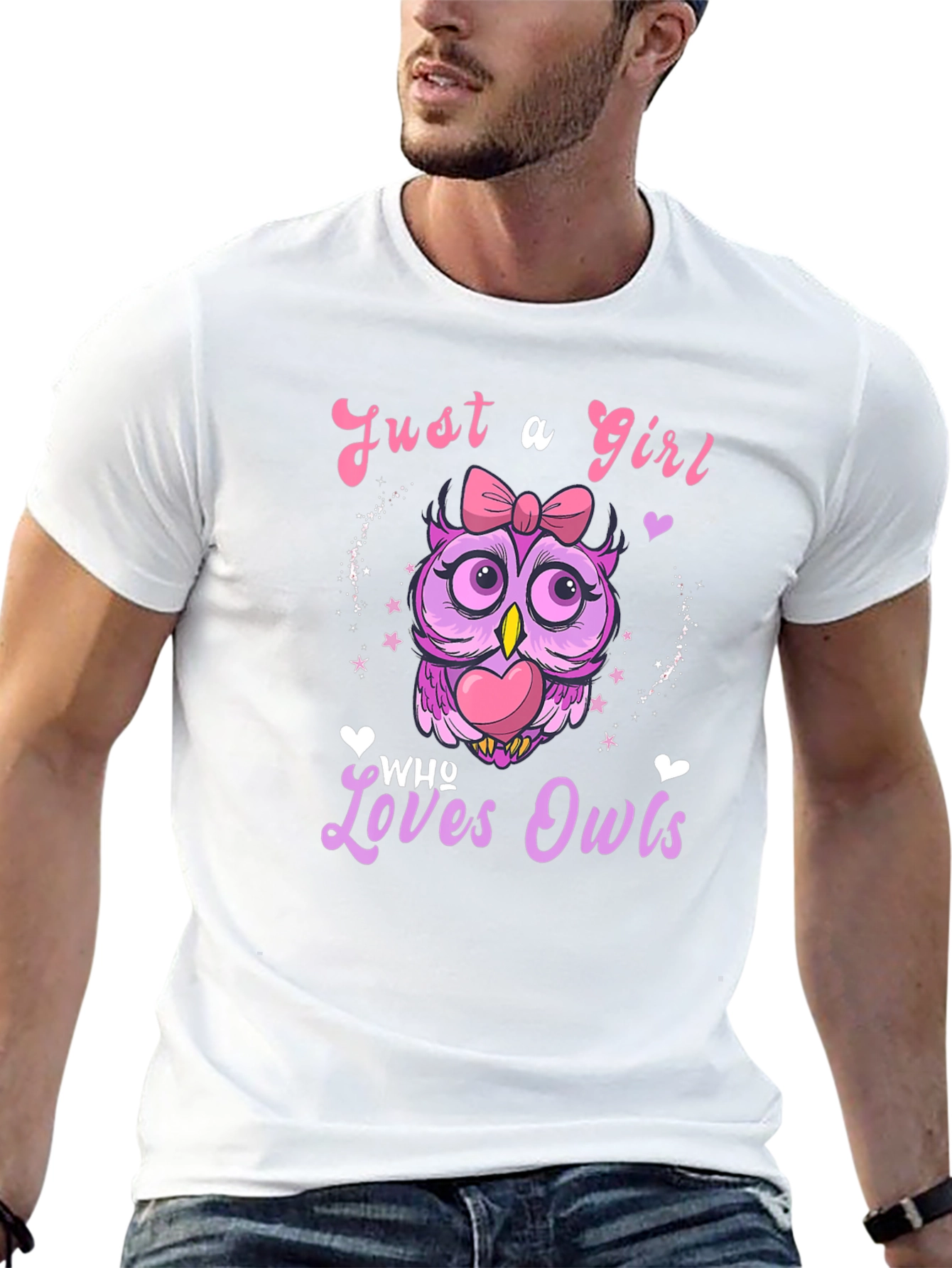 Just a Girl Who Loves Owls T-Shirt