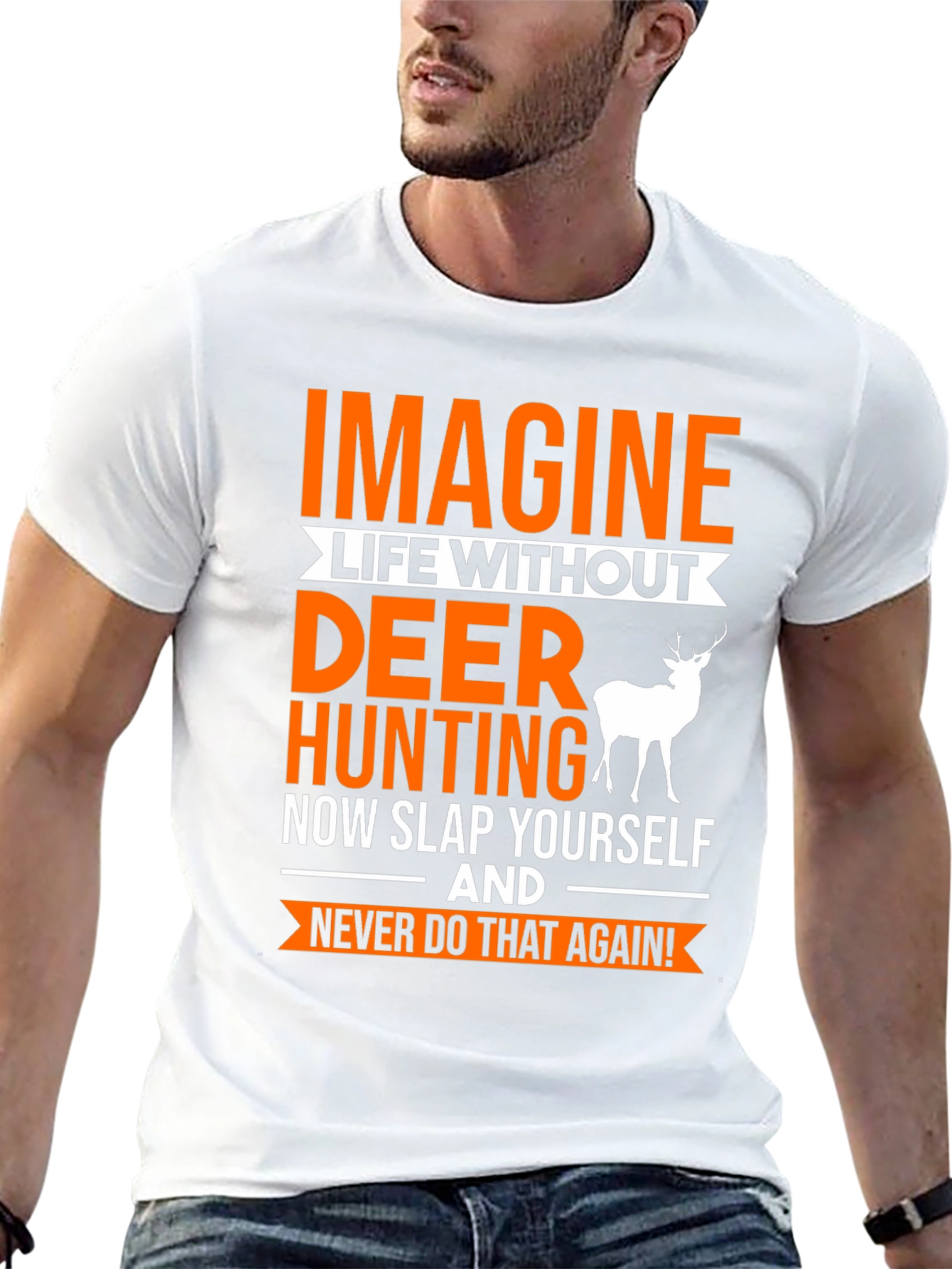 Imagine Deer Hunting T-Shirt