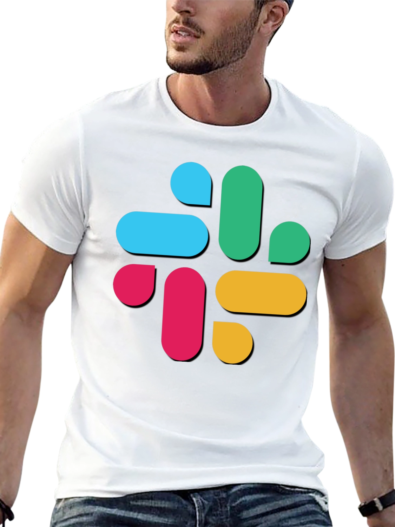 Slack Logo Graphic T-Shirt - Casual Comfort