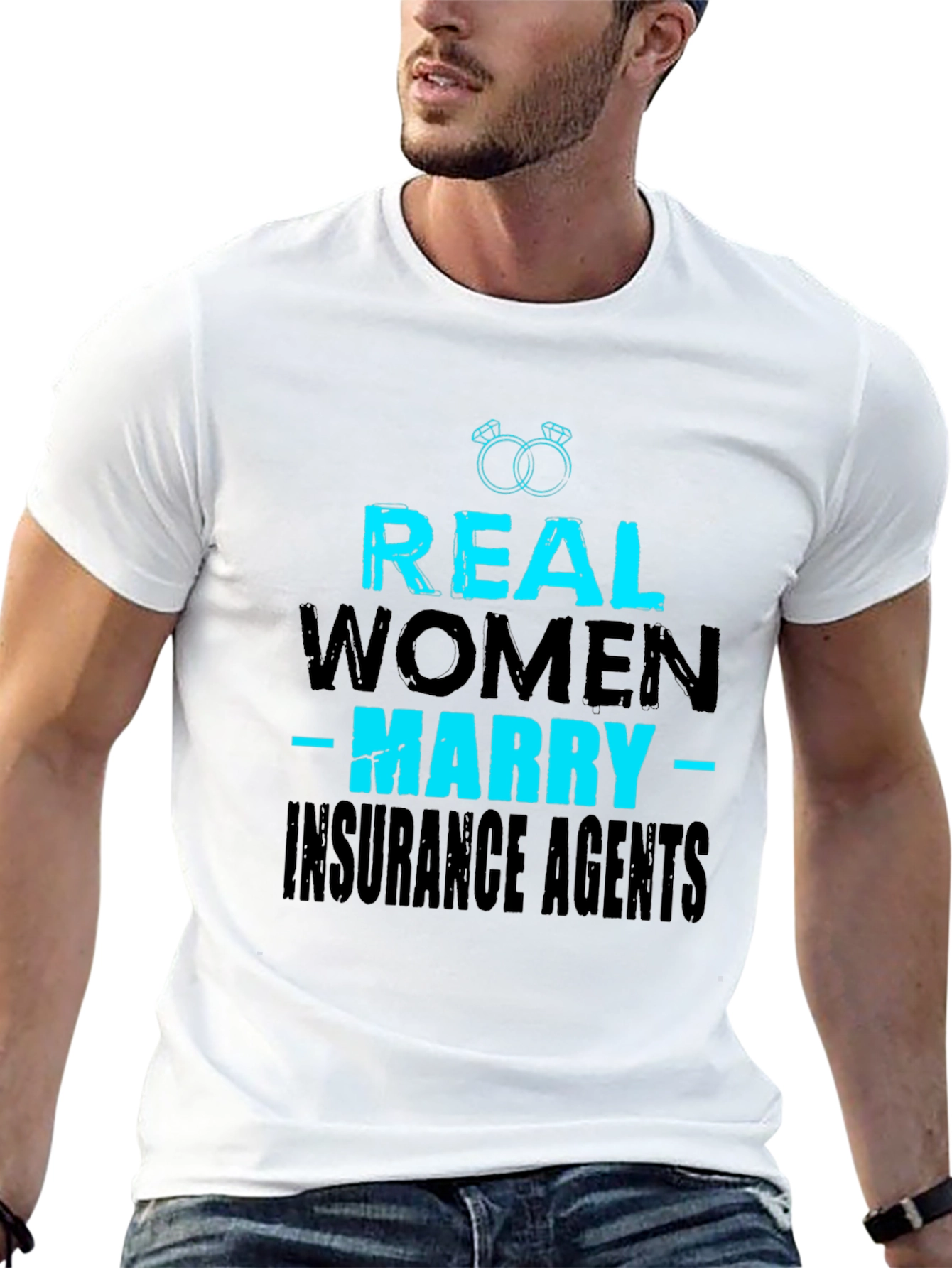 Real Women Marry Insurance Agents T-Shirt
