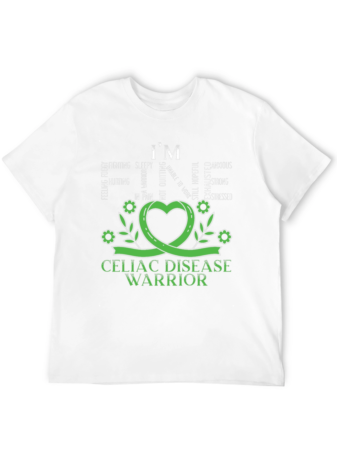 Celiac Disease Warrior Graphic T-Shirt