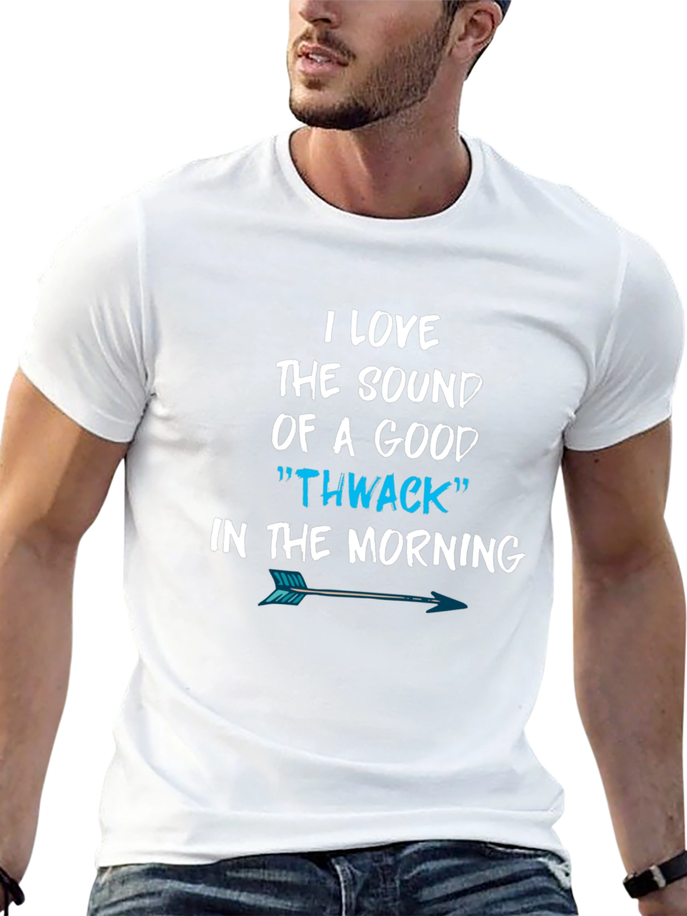 I Love Thwack Humor T-Shirt
