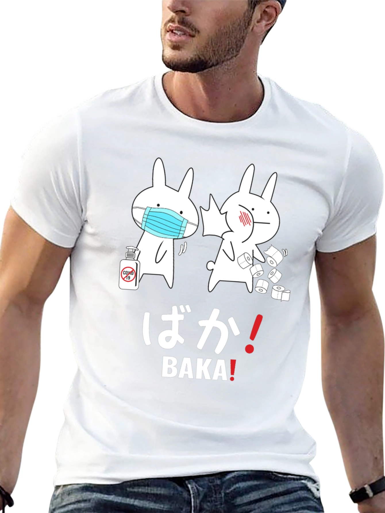 Baka! Pandemic Bunny T-Shirt