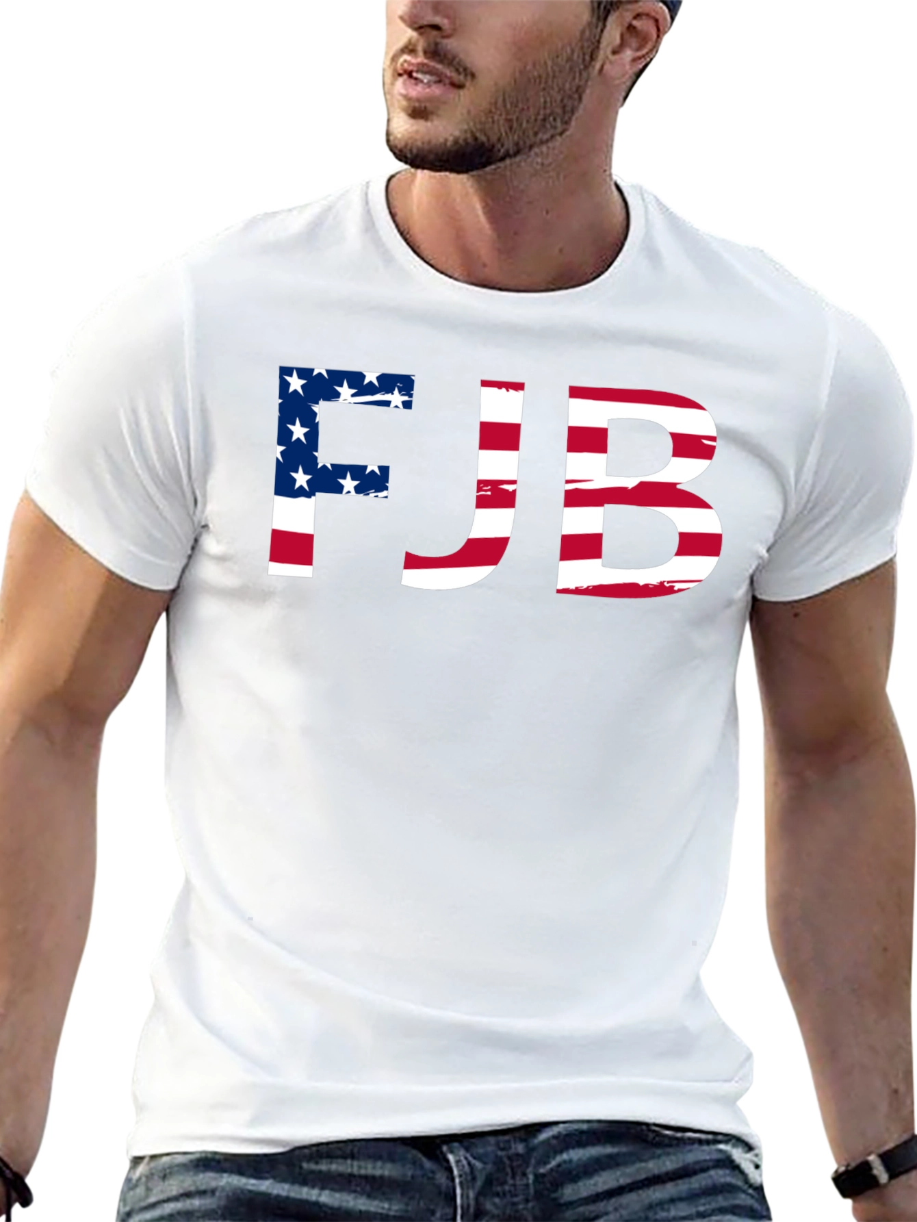 FJB American Flag Graphic T-Shirt