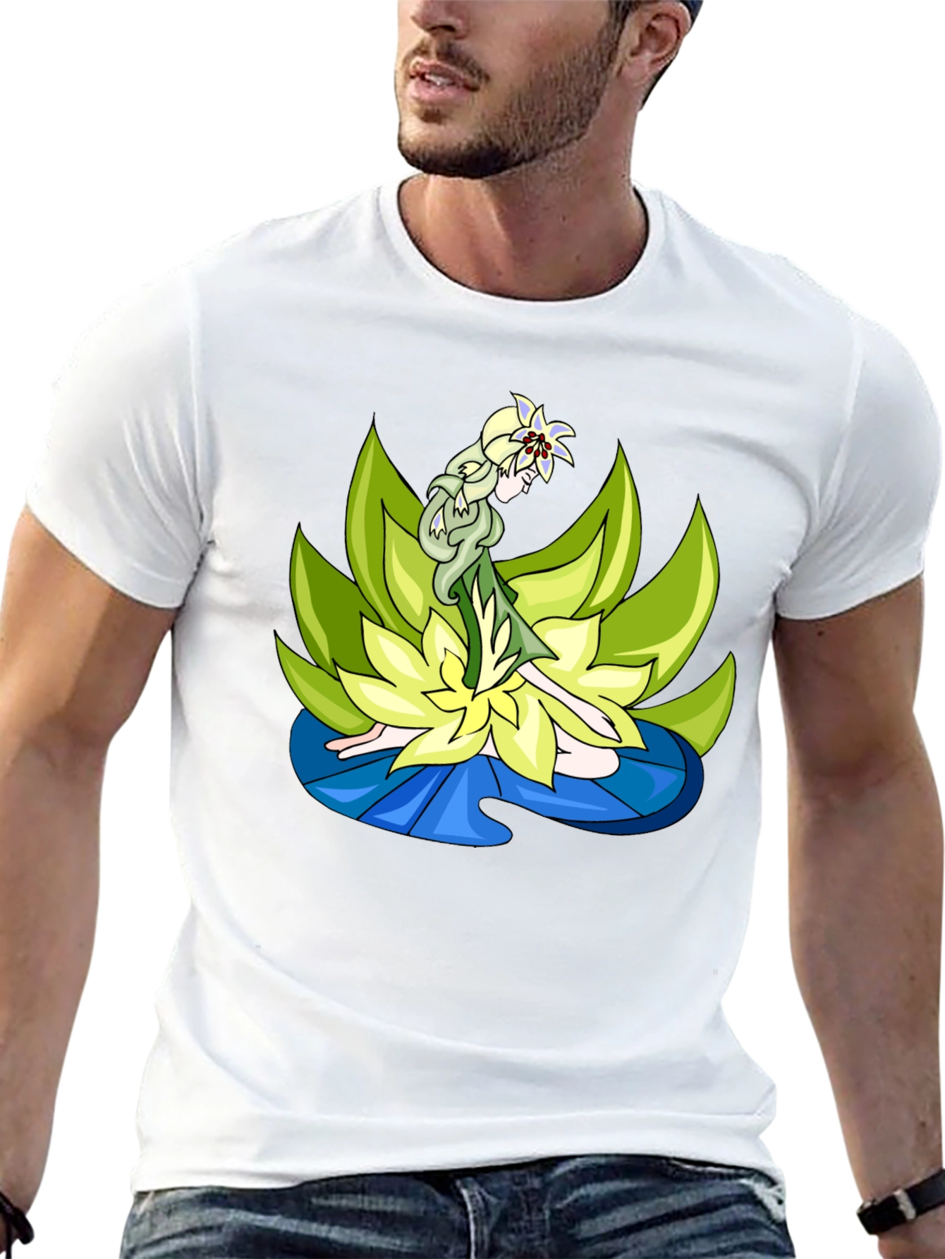 Lotus Fairy Graphic T-Shirt