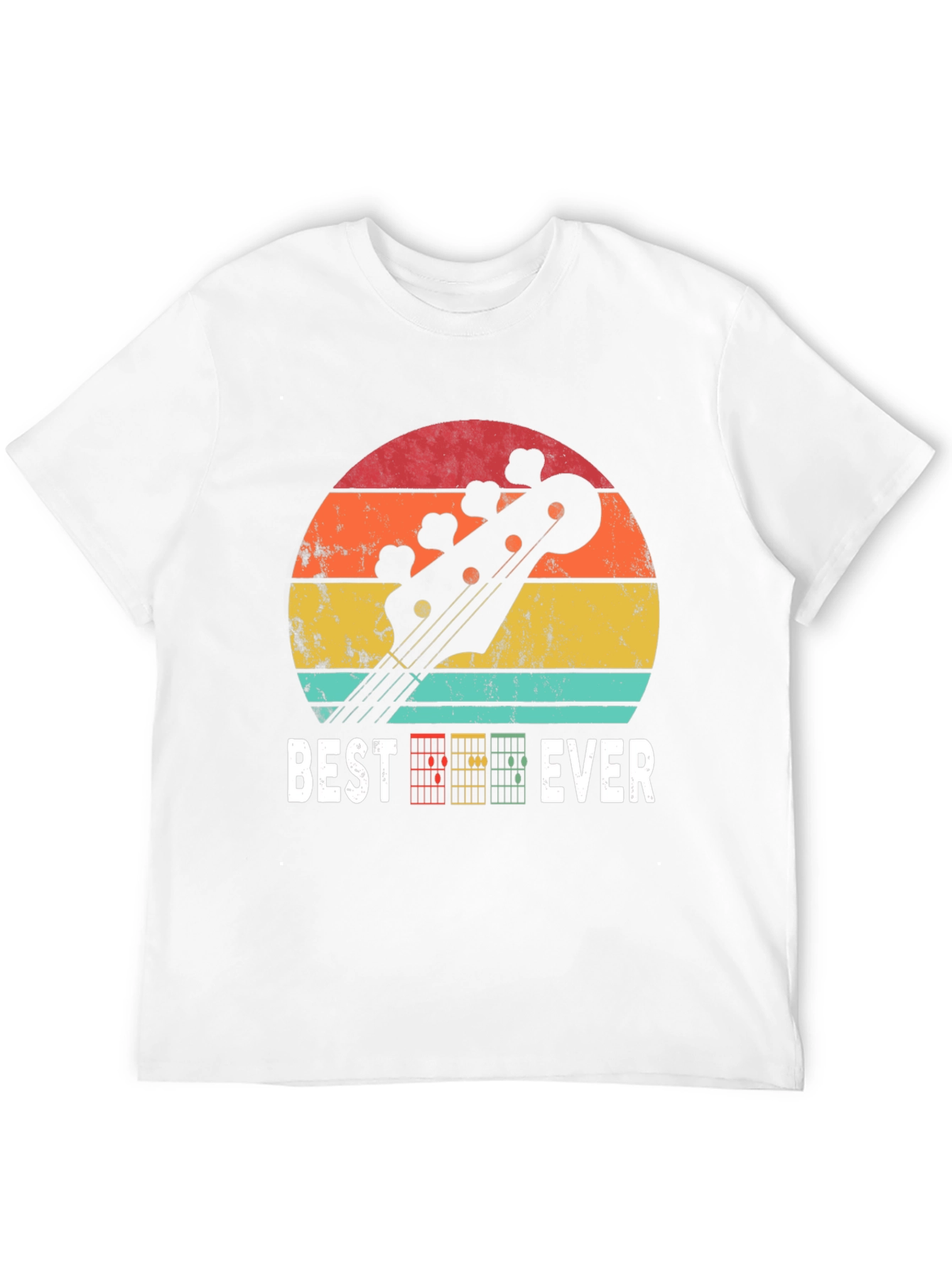 Best Guitar Ever T-Shirt - Retro Music Lover Tee