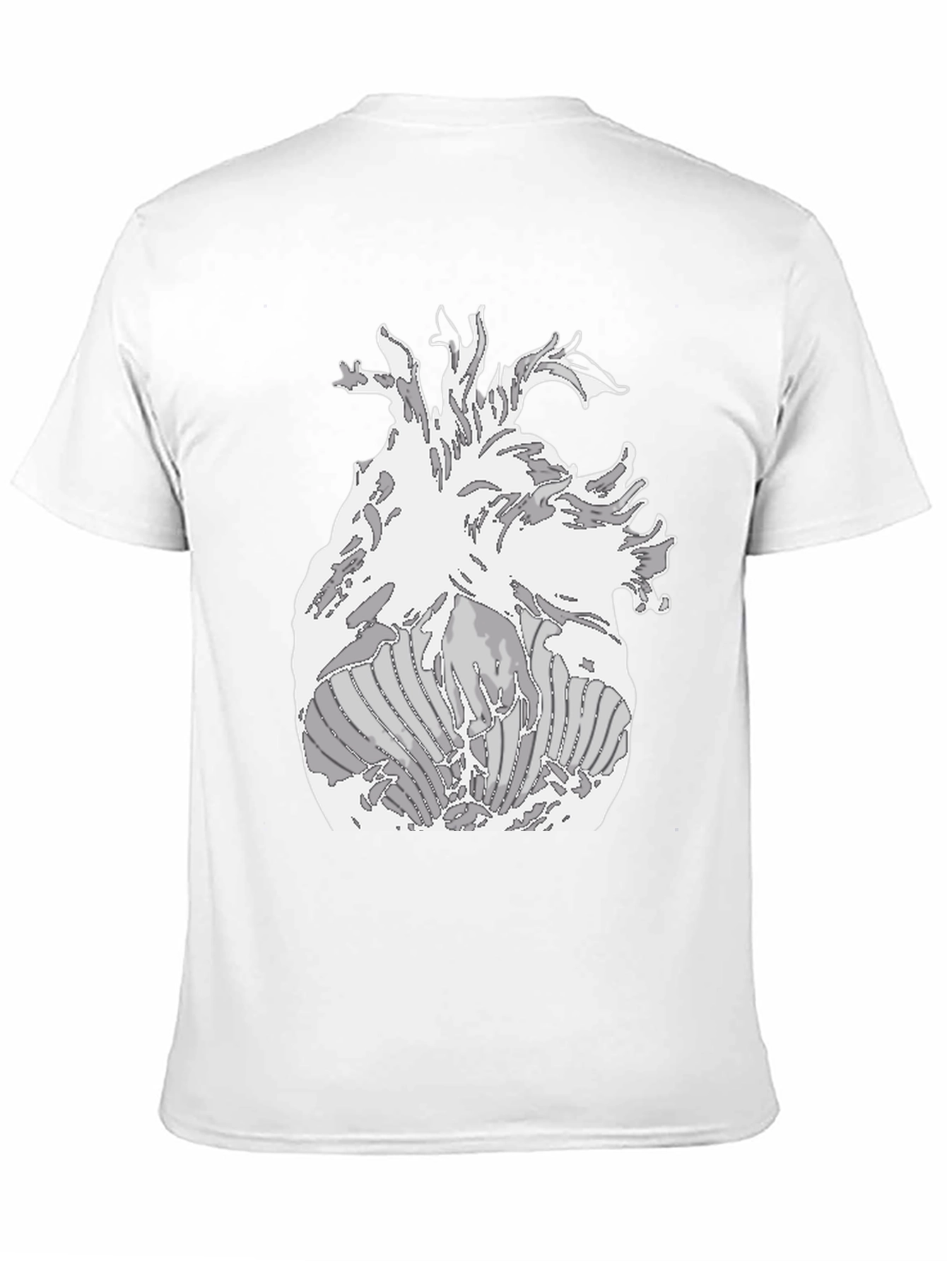 Anatomical Heart Graphic Tee - Black