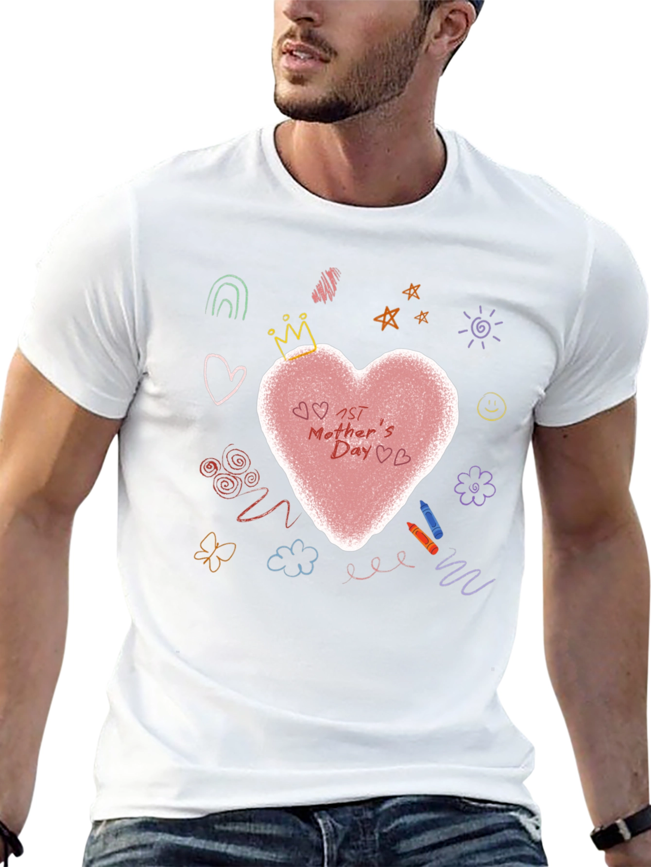 1st Mothers Day Graphic Tee