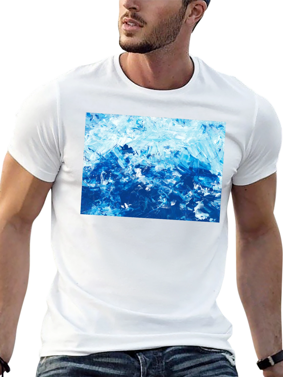 Abstract Art Graphic T-Shirt