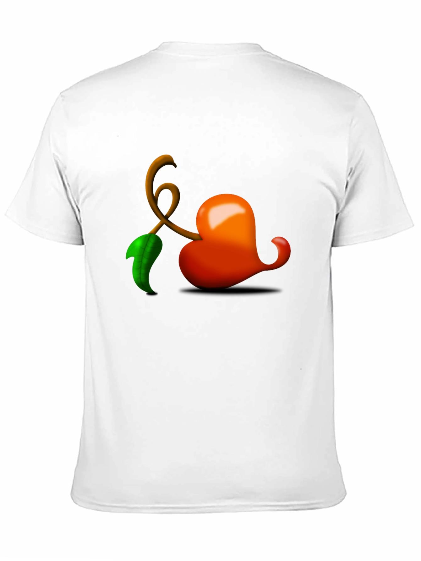 Heart Cherry T-Shirt - Unique Graphic Tee