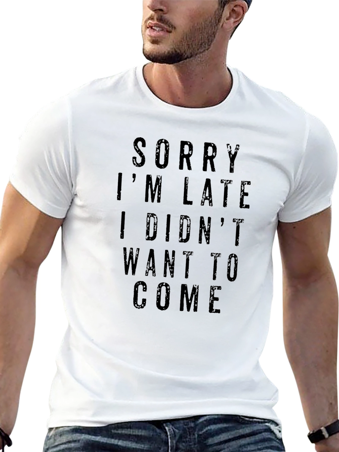 Sorry Im Late Graphic T-Shirt