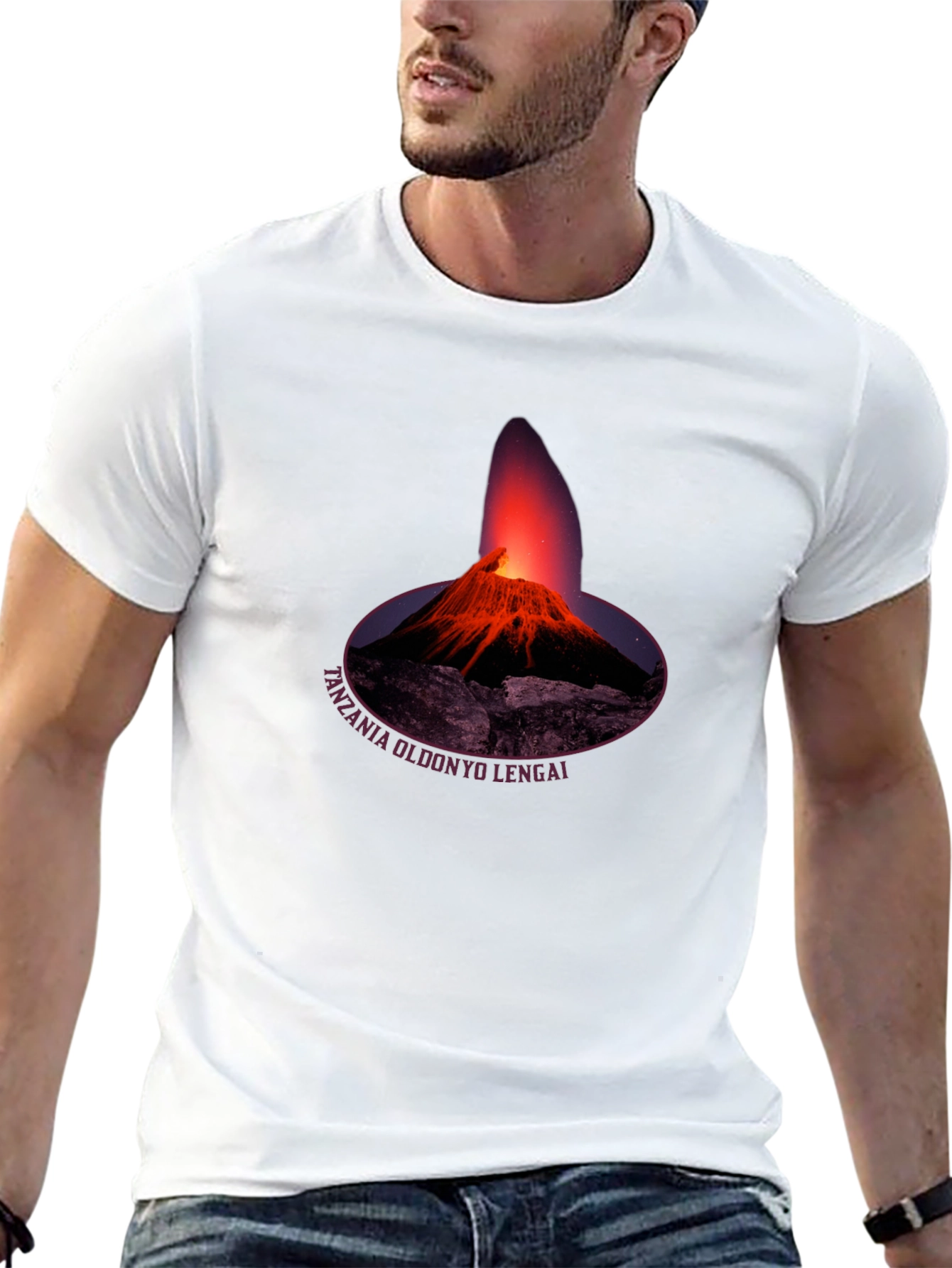 Mount Lengai Erupting T-Shirt