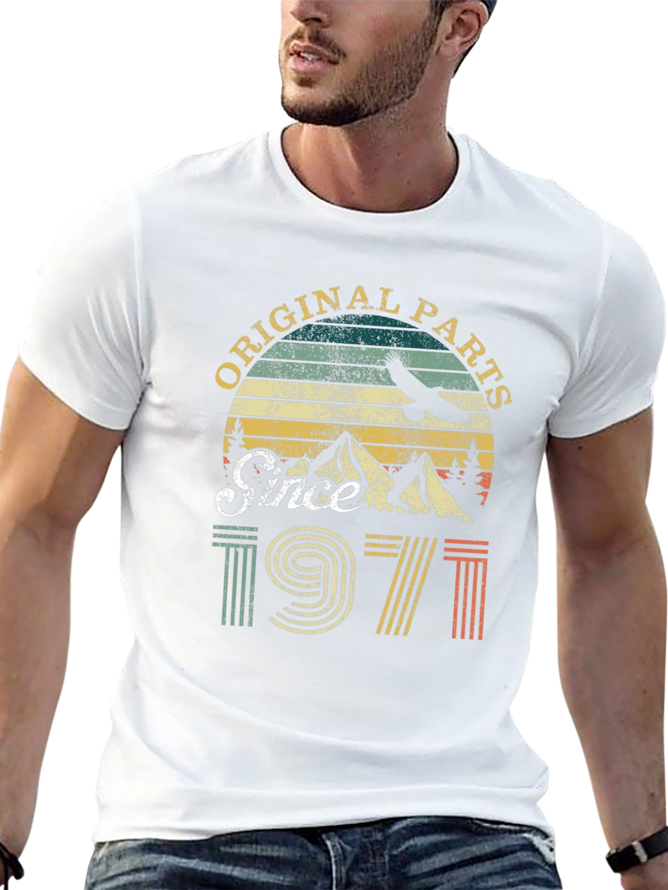 Original Parts Since 1971 Retro Graphic T-Shirt