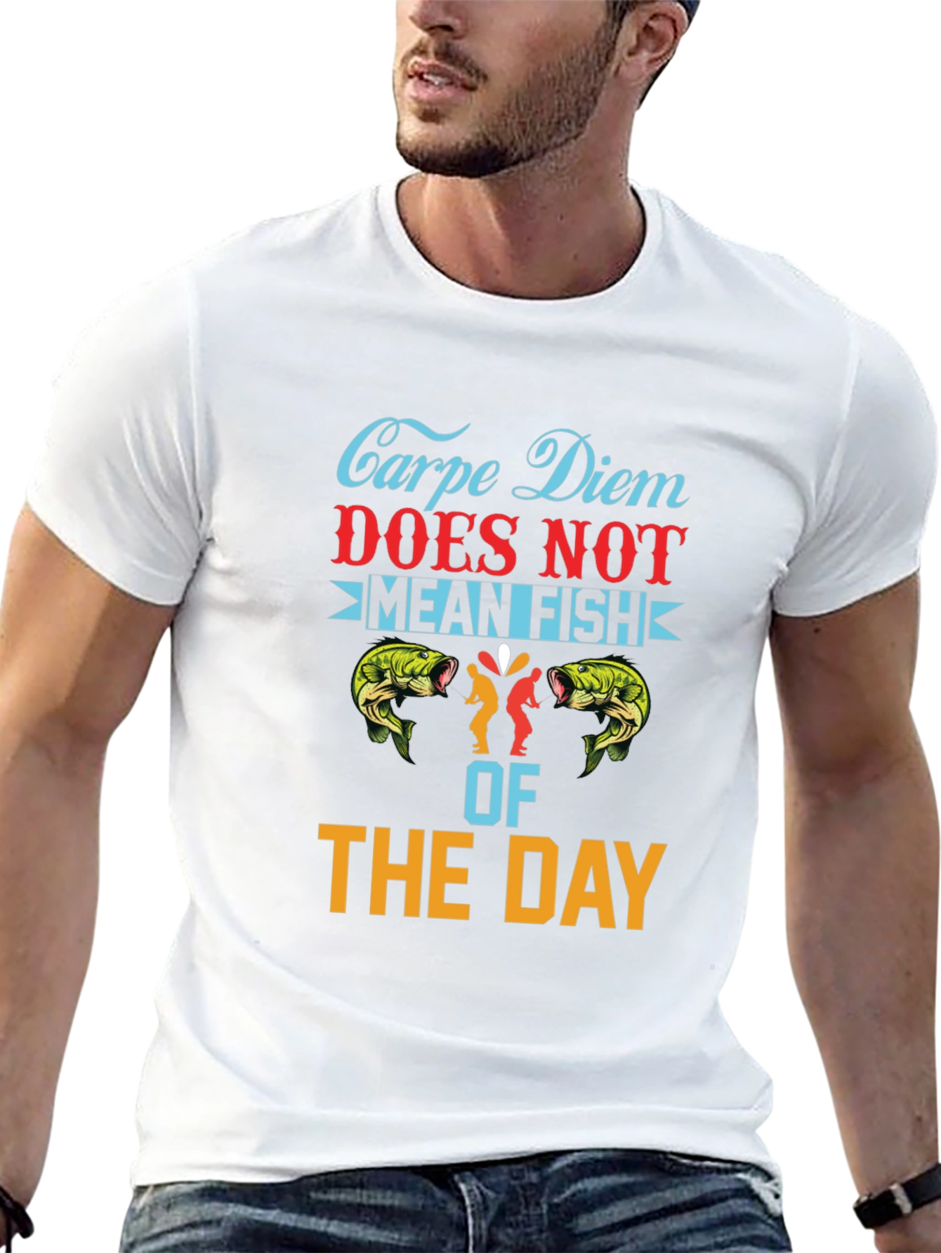 Carpe Diem Fish T-Shirt - Seize The Day!
