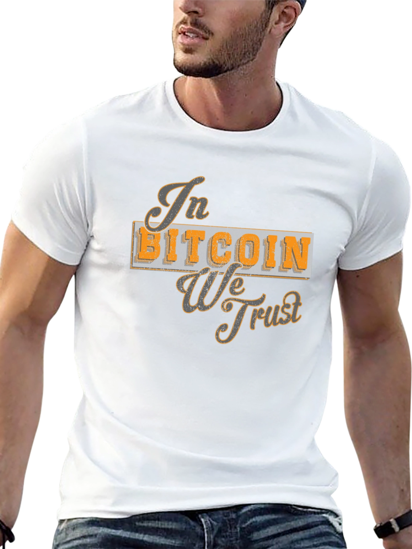 In Bitcoin We Trust Graphic T-Shirt