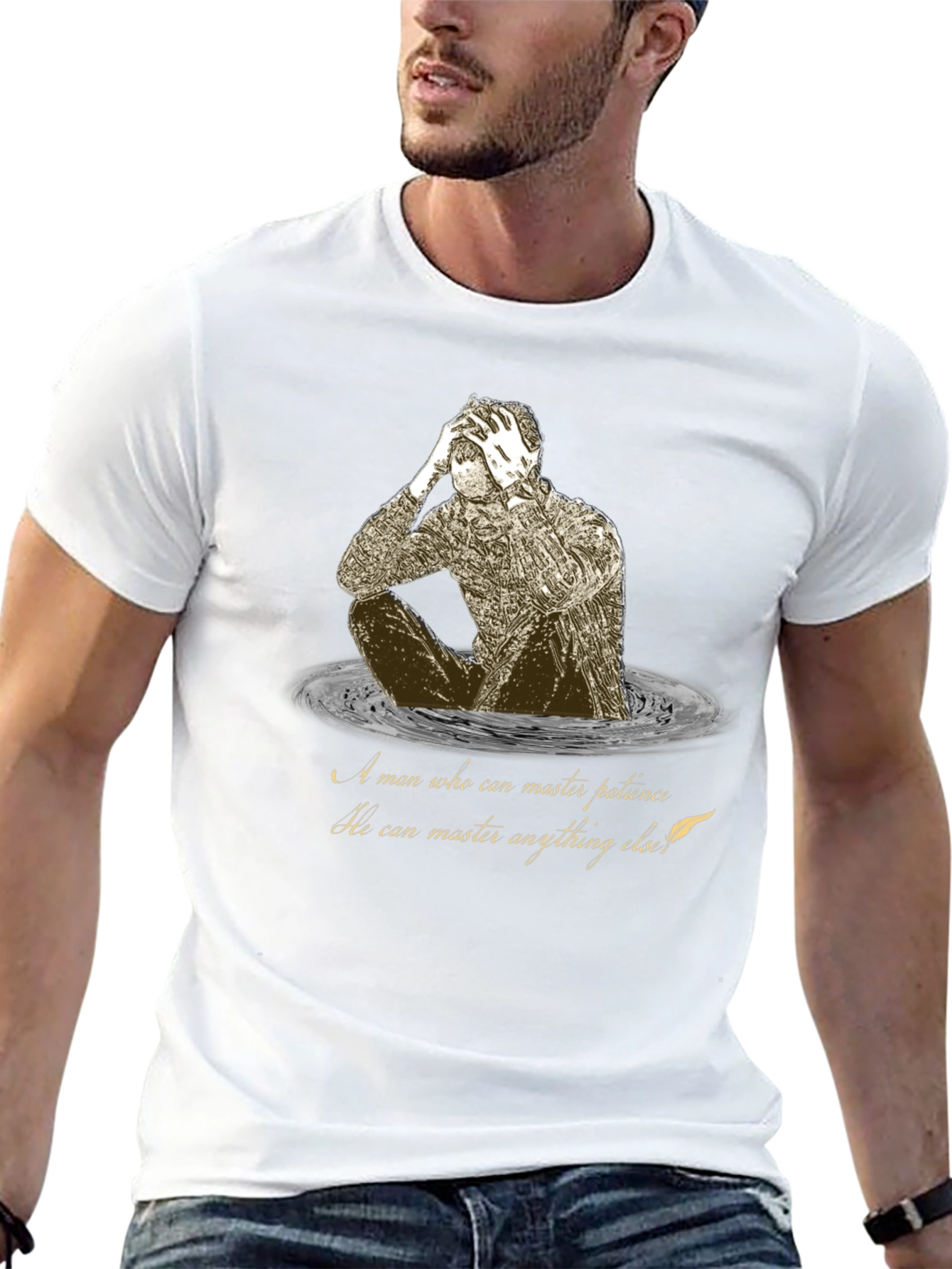 Patience Quote Graphic Tee - Master Anything