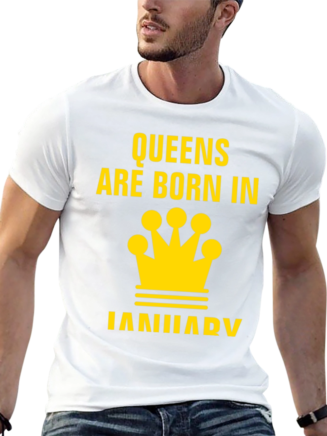 Queens Are Born In January T-Shirt