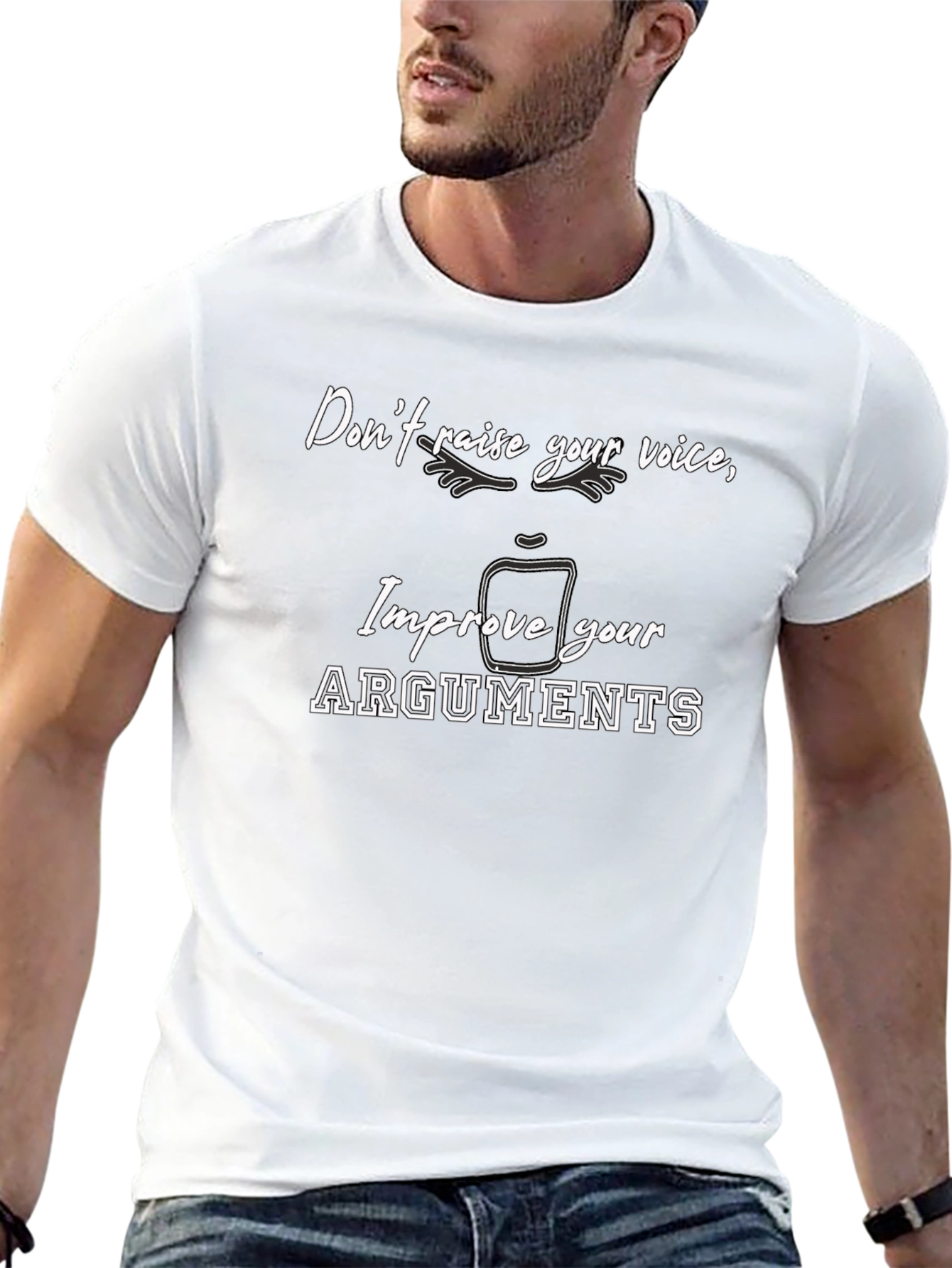 Improve Your Arguments T-Shirt - Funny Sarcastic Tee