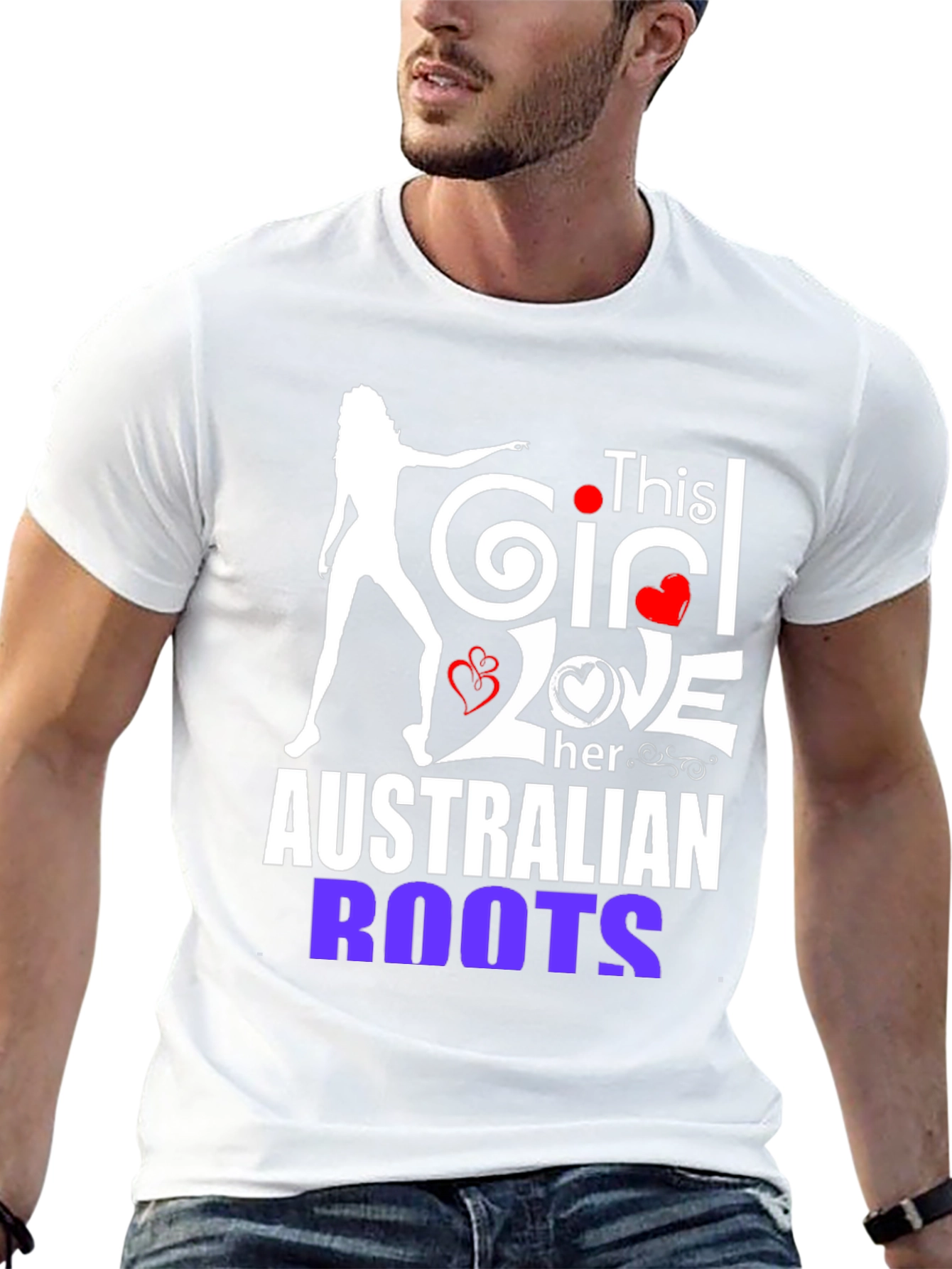 Australian Roots Girls Love T-Shirt