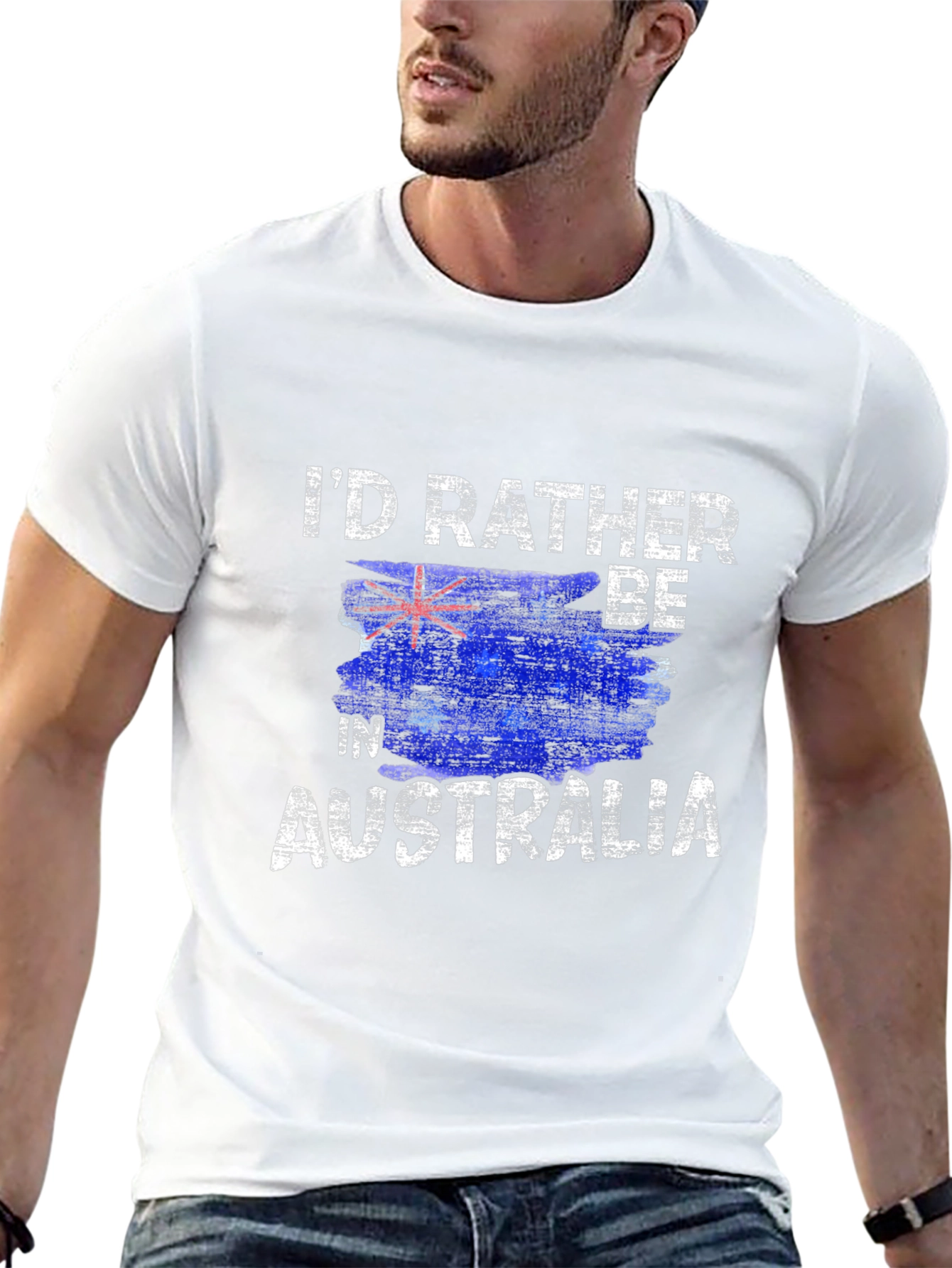 Australia Flag Graphic T-Shirt