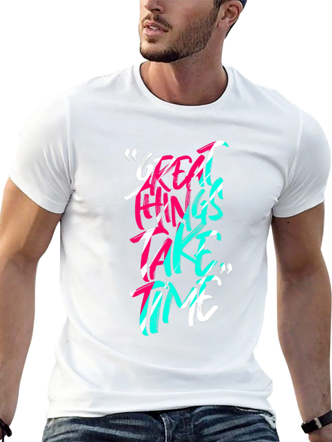 Great Things Take Time Graphic Tee