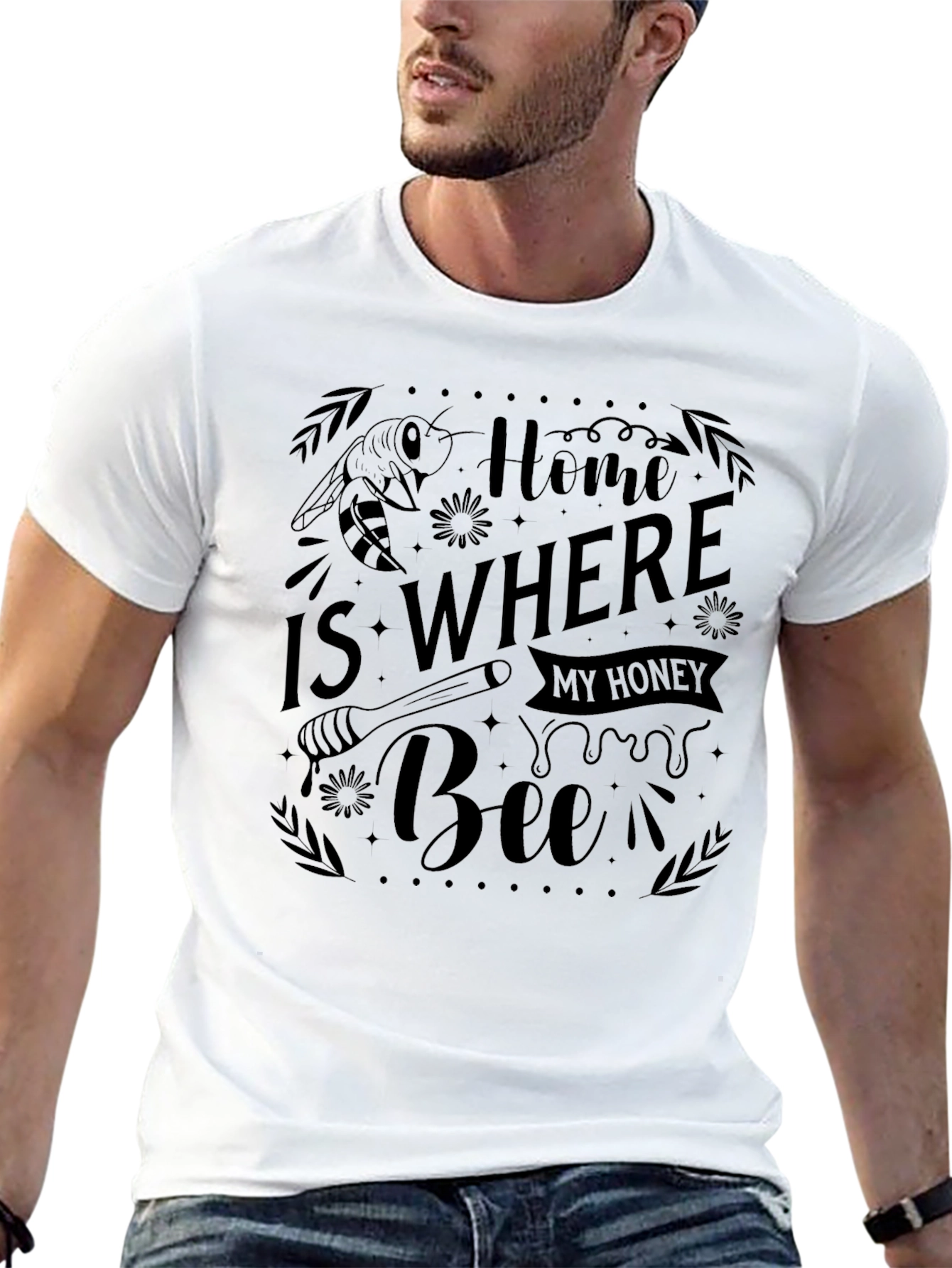 Home is Where My Honey Bee T-Shirt