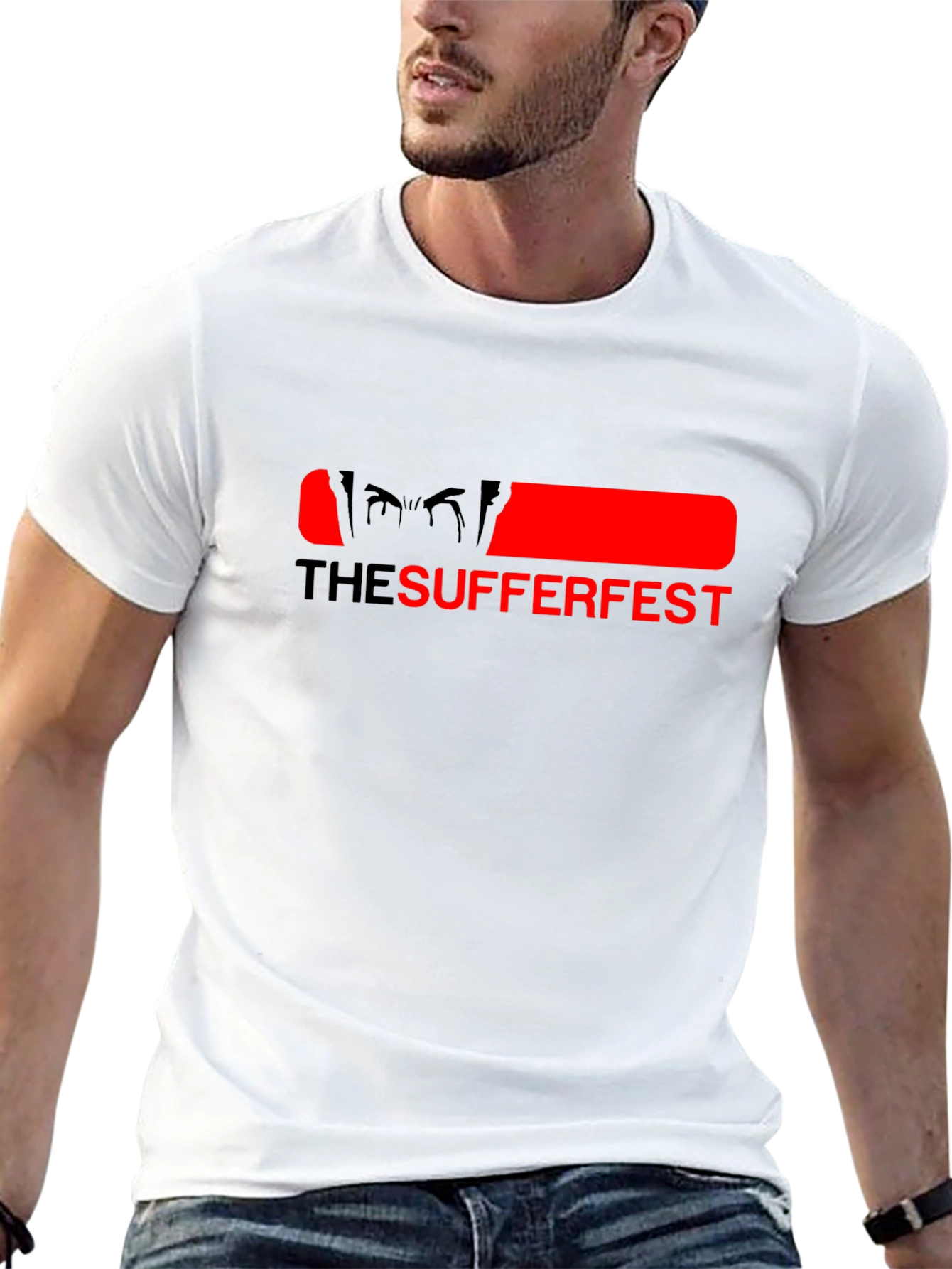 The Sufferfest Black Graphic Tee