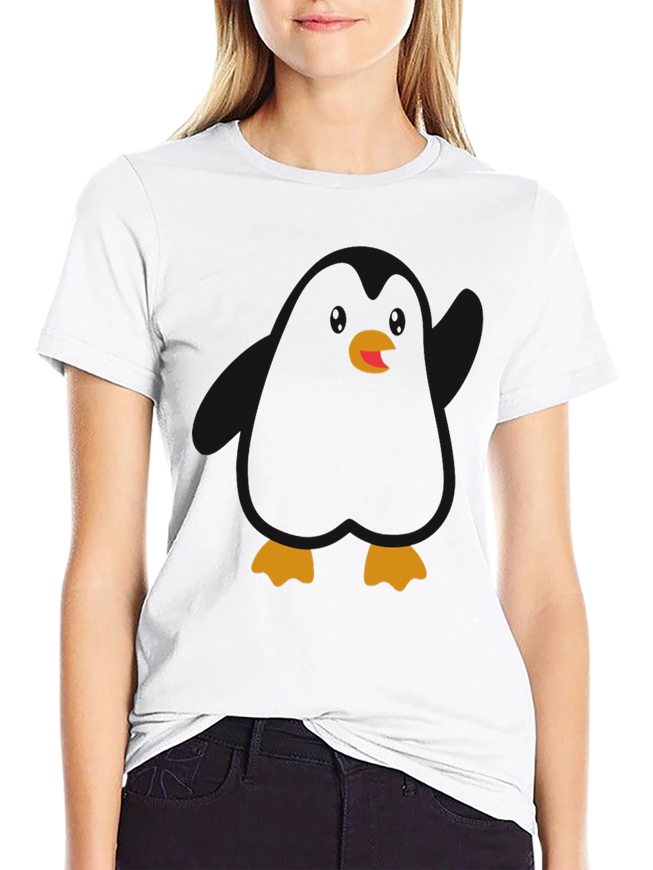 Funny Black Duck T-Shirt