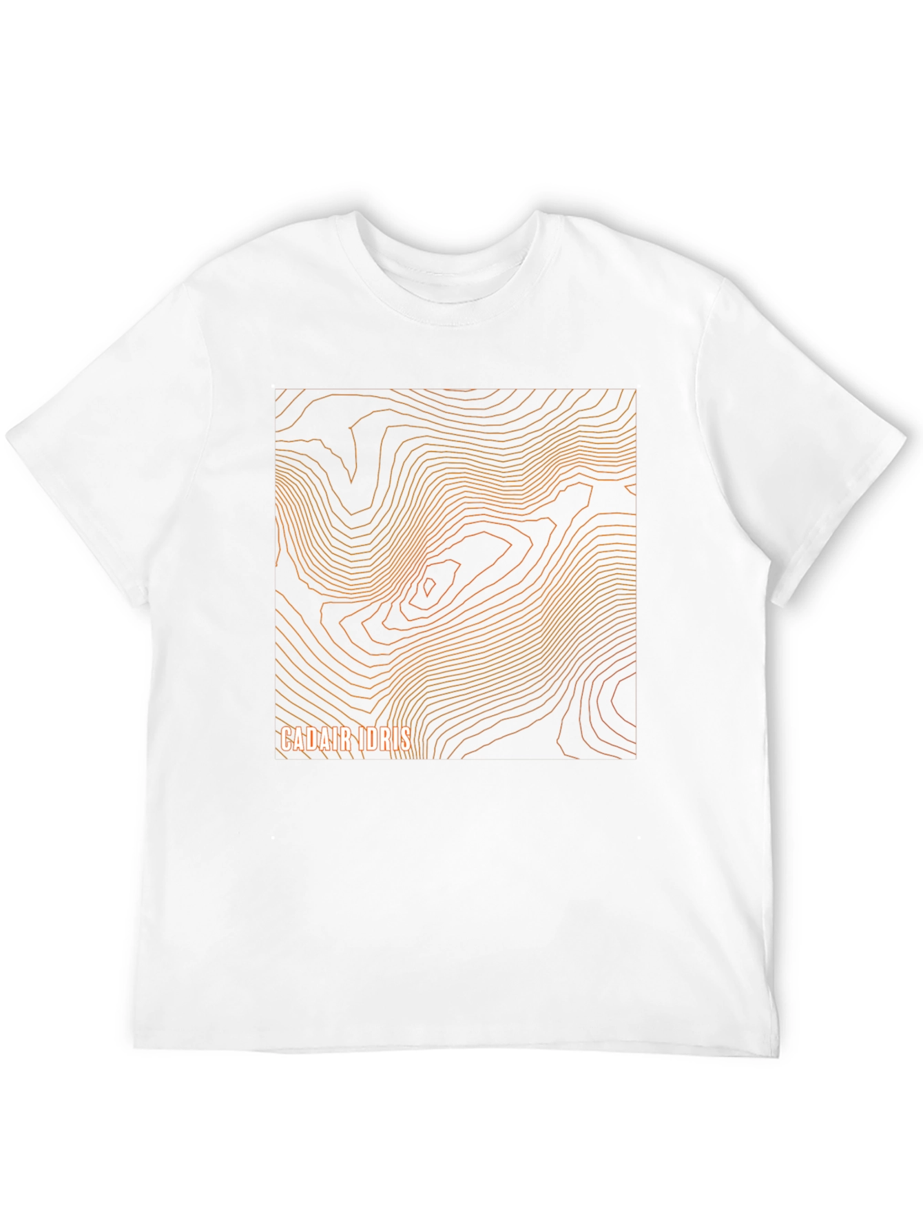 Cadair Idris Topographic Map T-Shirt