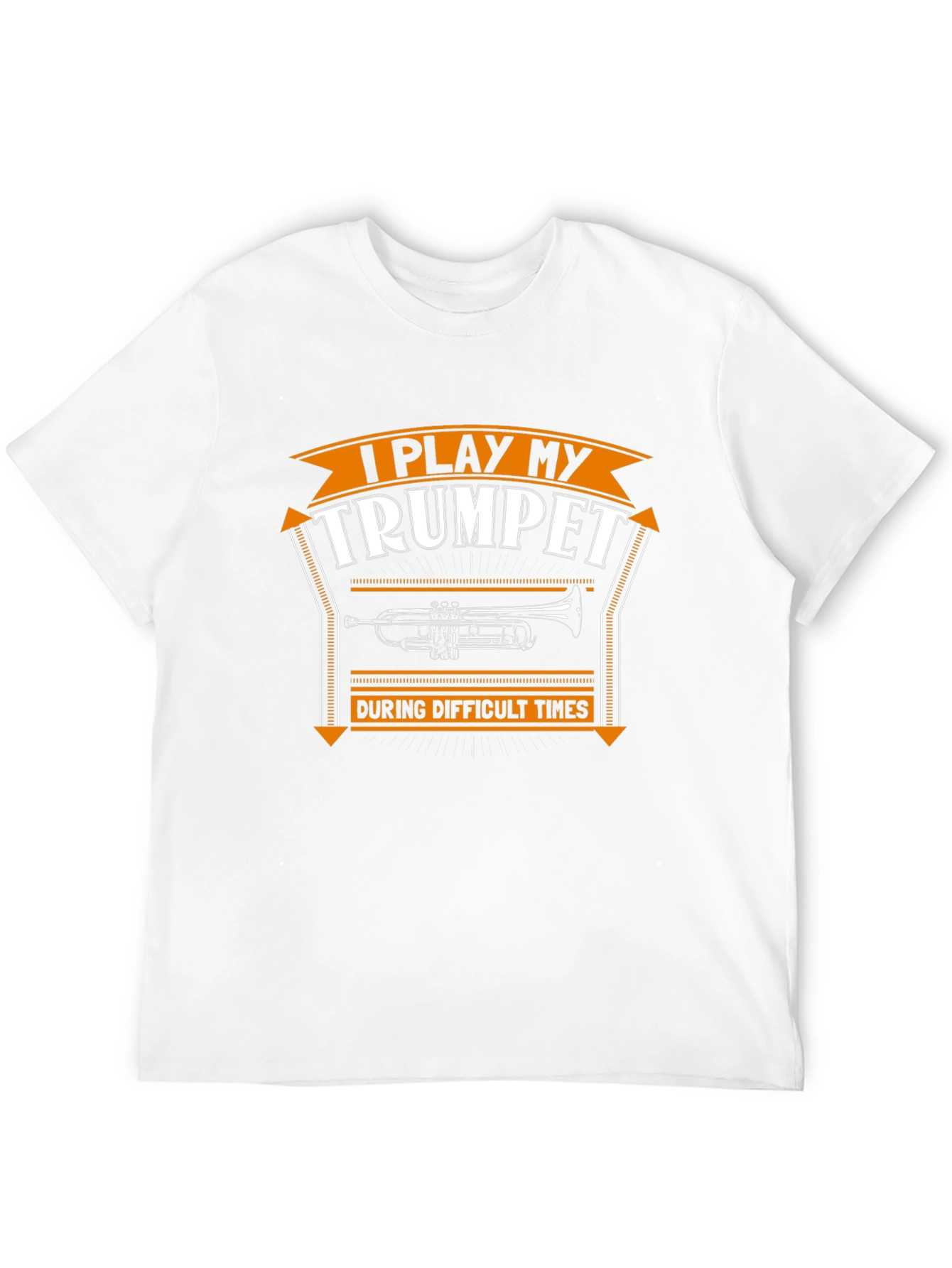 I Play My Trumpet Mens Graphic Tee
